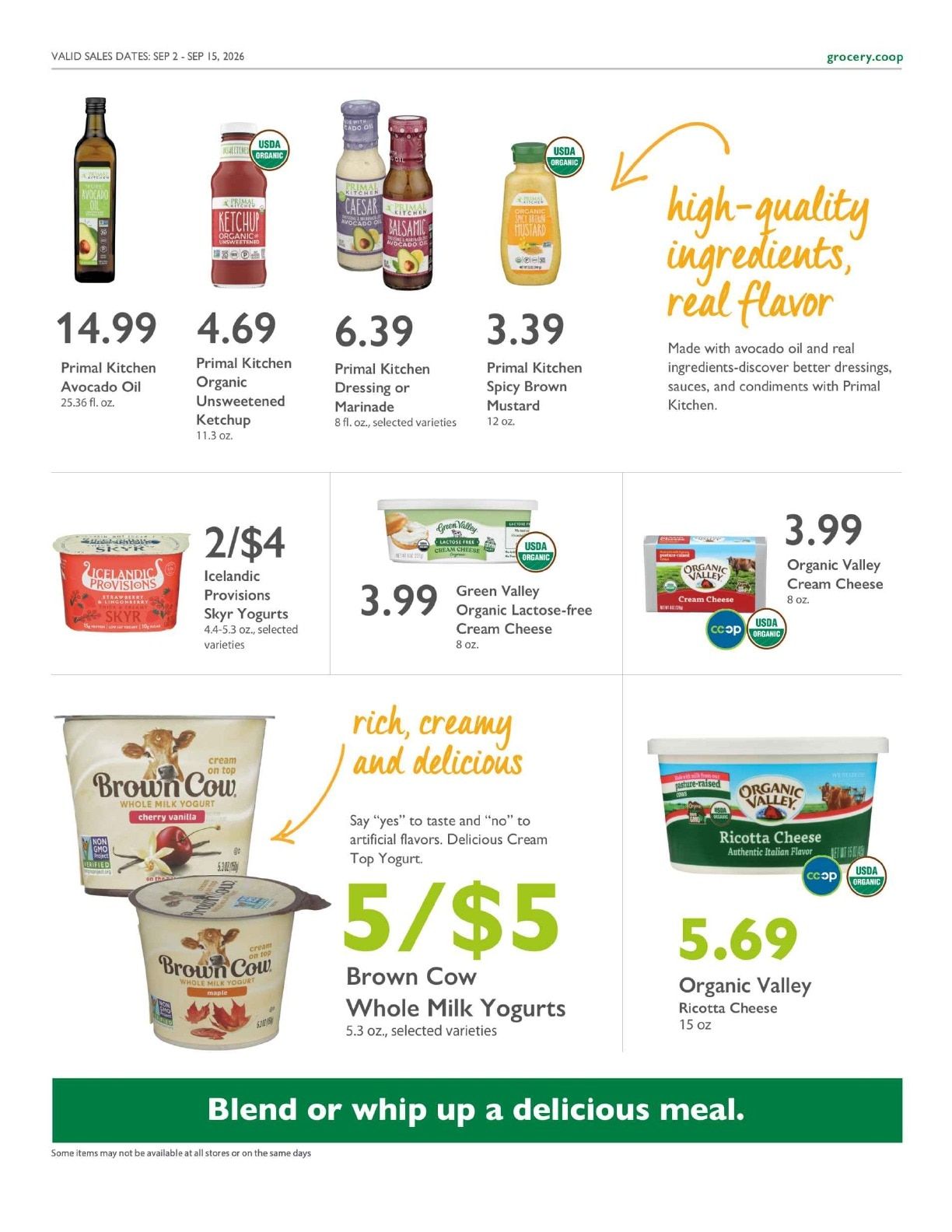 City Center Market Co+op Deals Weekly Ad September 2 - 15, 2026