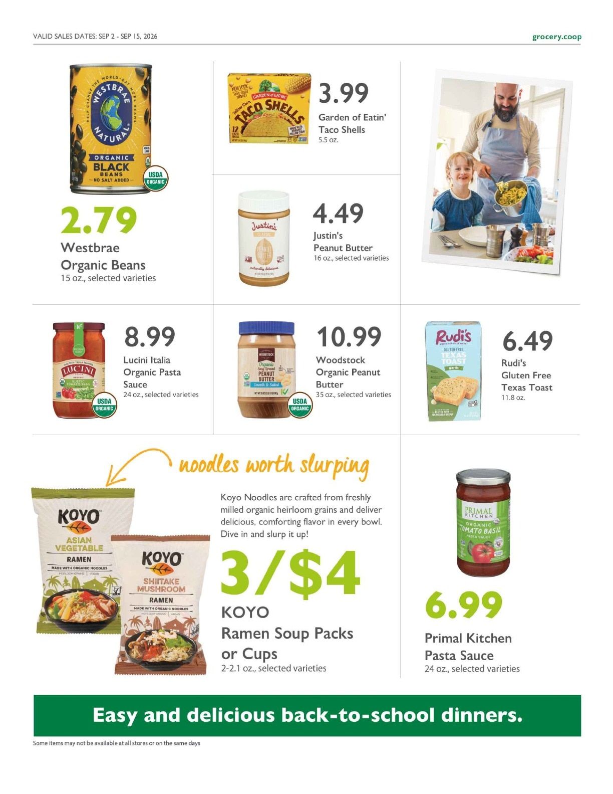 City Center Market Co+op Deals Weekly Ad September 2 - 15, 2026