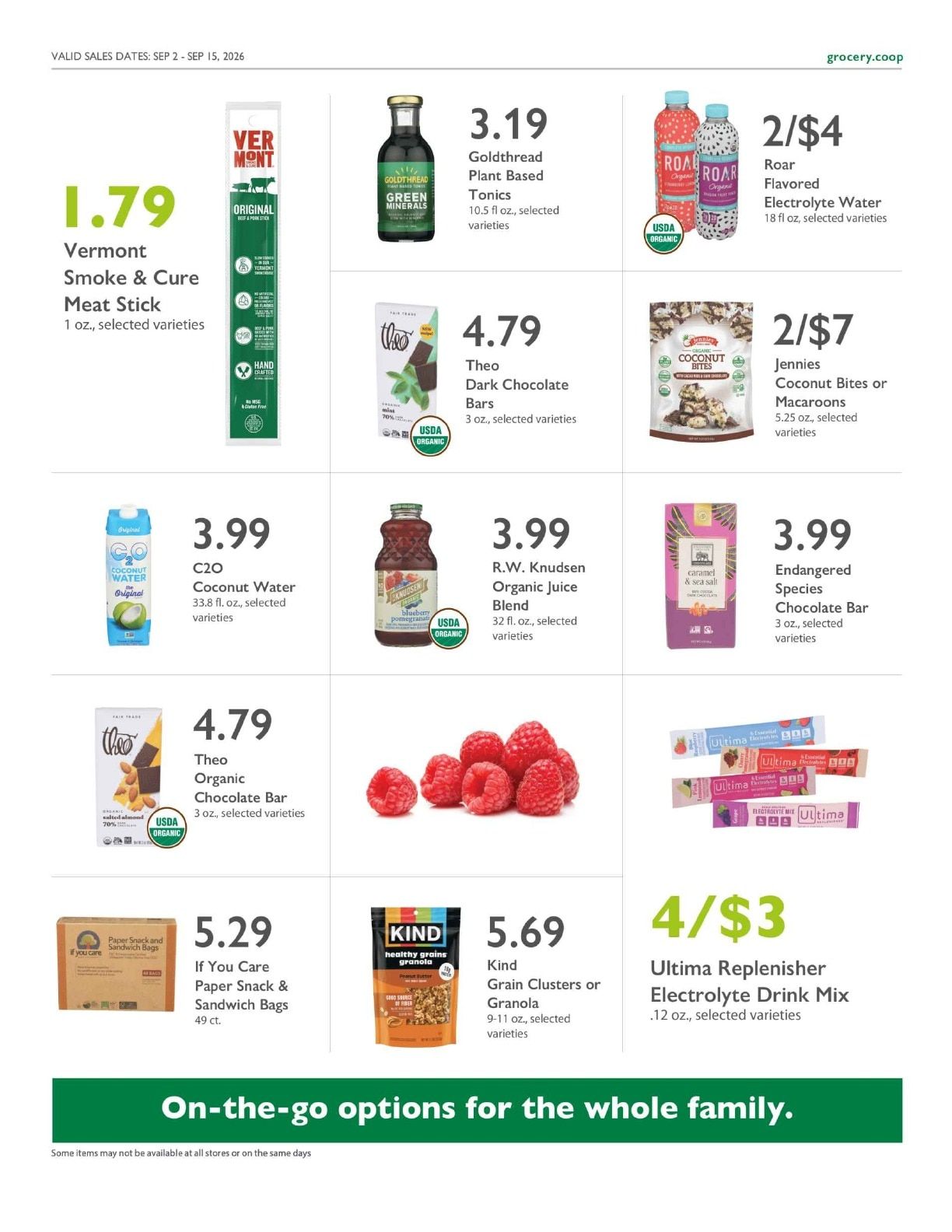 City Center Market Co+op Deals Weekly Ad September 2 - 15, 2026