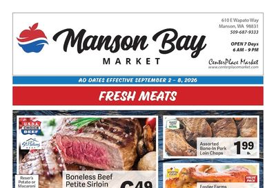 Manson Bay Market Weekly Ad September 2 - 8, 2026