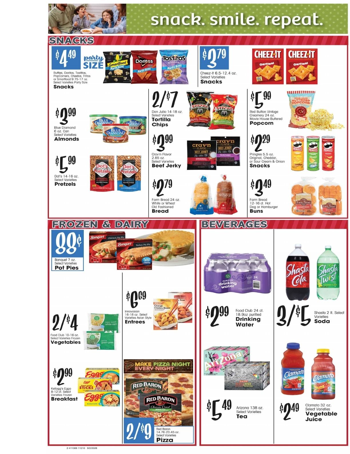 Panaca Market Weekly Ad September 2 - 8, 2026