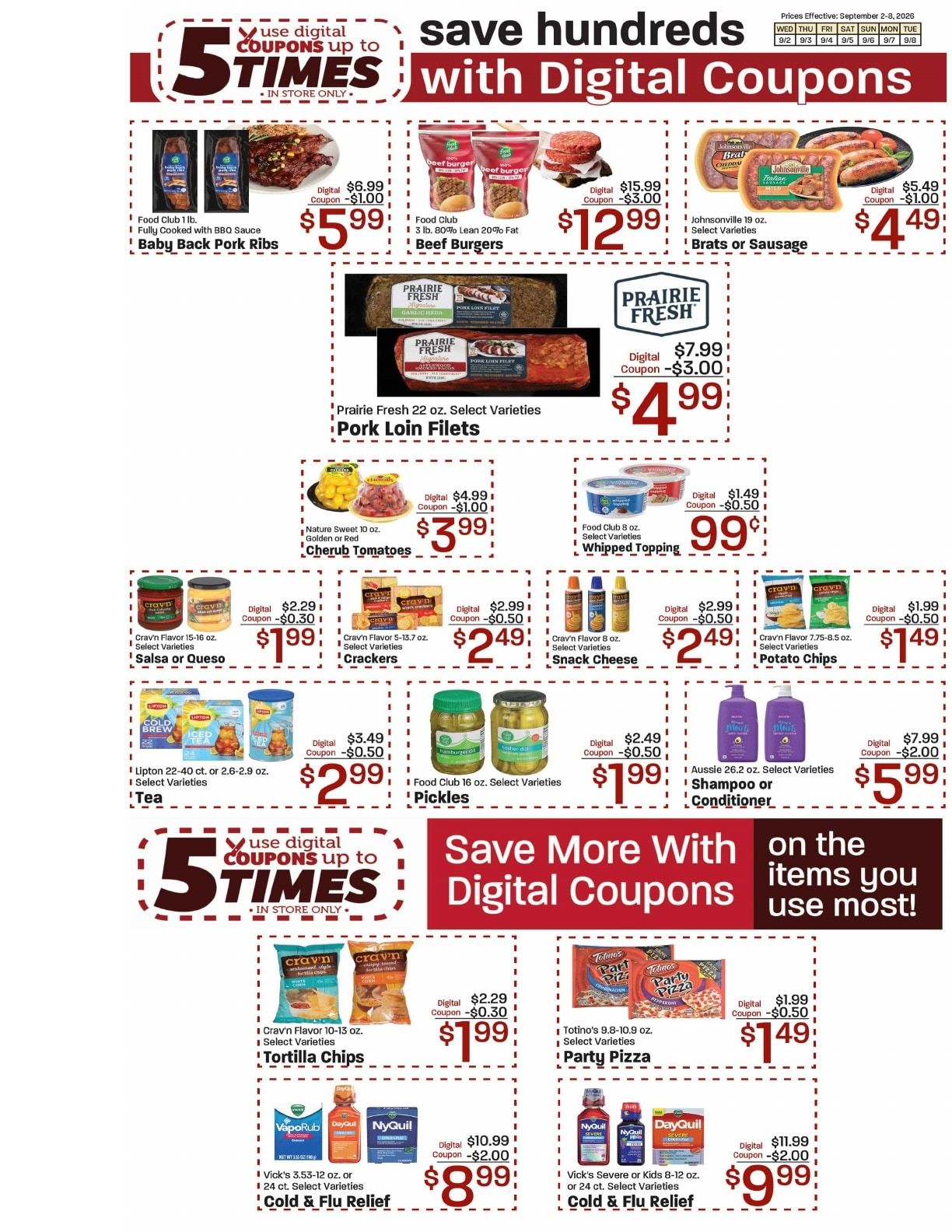 Panaca Market Weekly Ad September 2 - 8, 2026