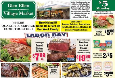 Glen Ellen Village Market Weekly Ad September 2 - 8, 2026