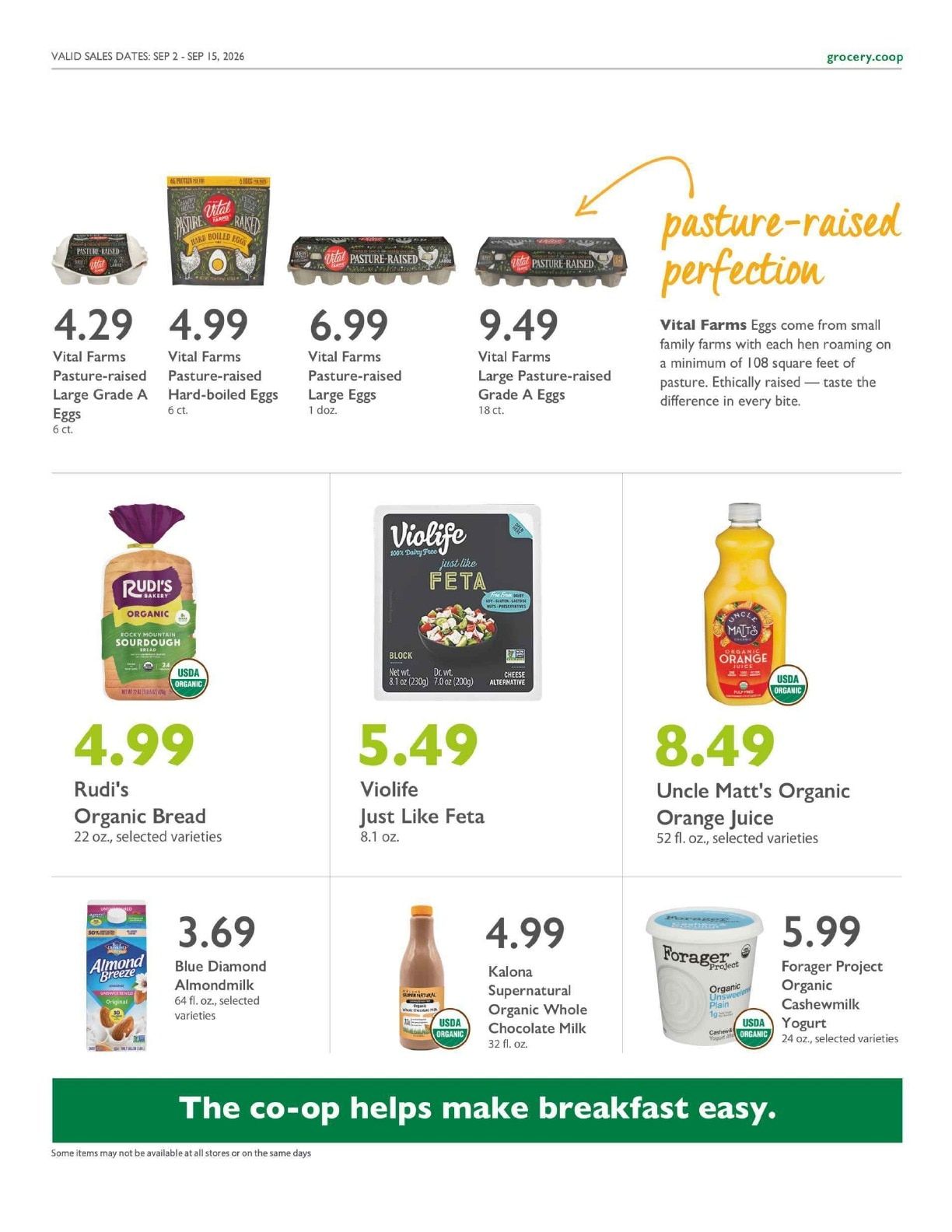 Cook County Co-op Co+op Deals Weekly Ad September 2 - 15, 2026