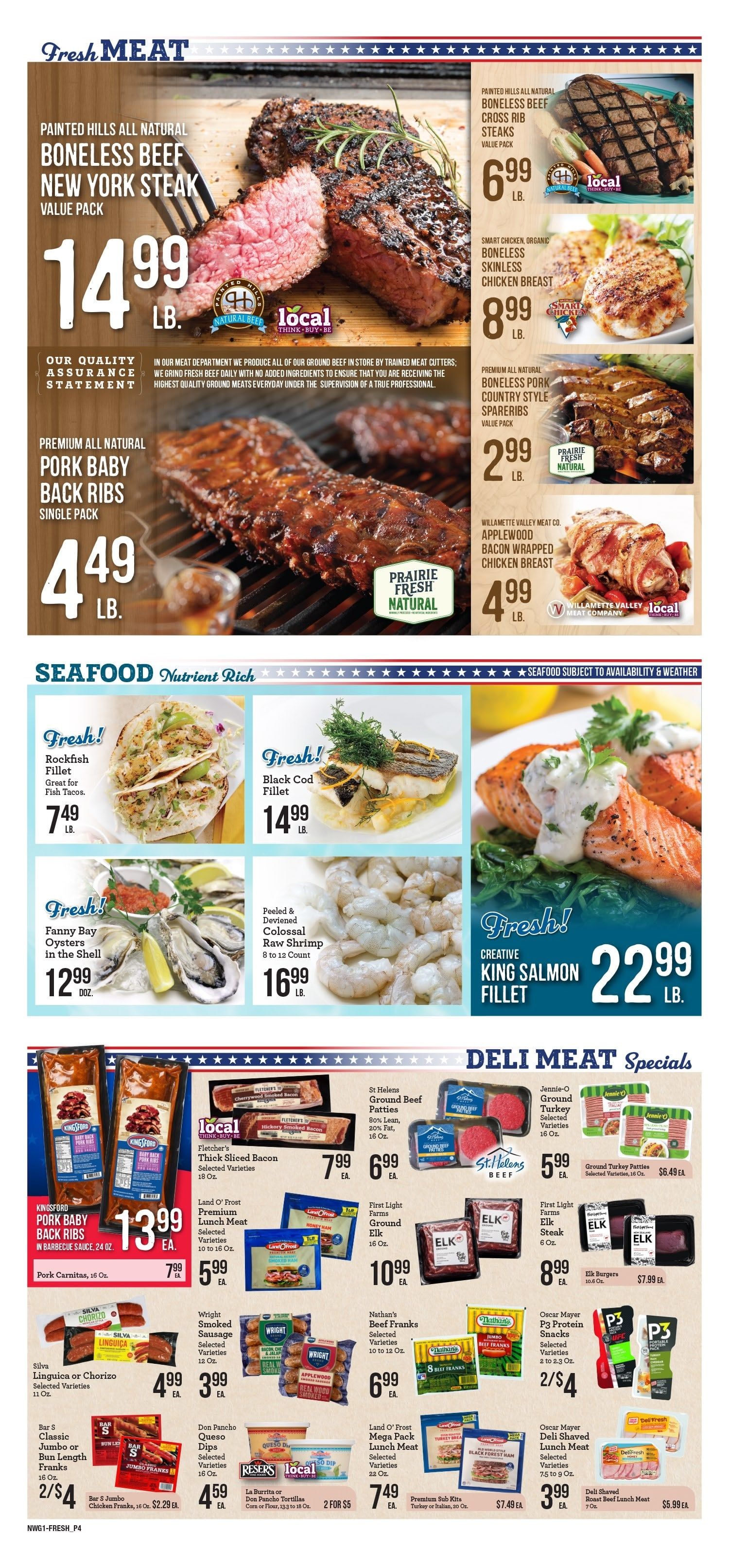 Vashon Thriftway Weekly Ad September 2 - 8, 2026