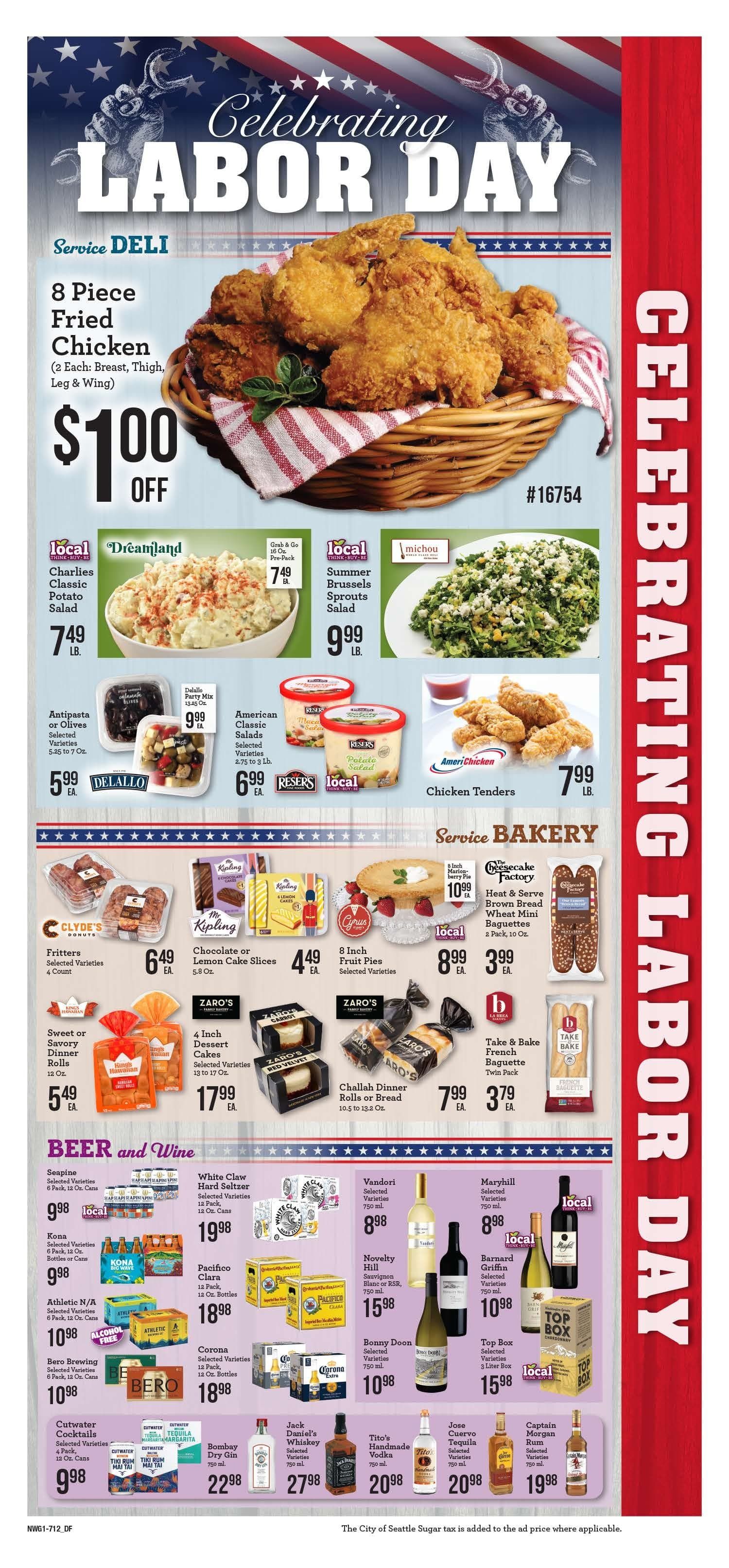 Vashon Thriftway Weekly Ad September 2 - 8, 2026
