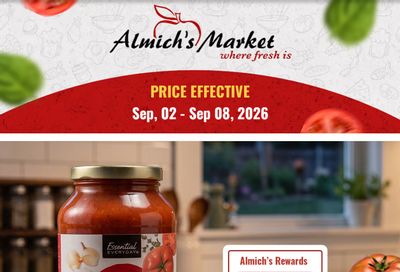 Almich's Market (Granite Falls, MN) Weekly Ad September 2 - 8, 2026