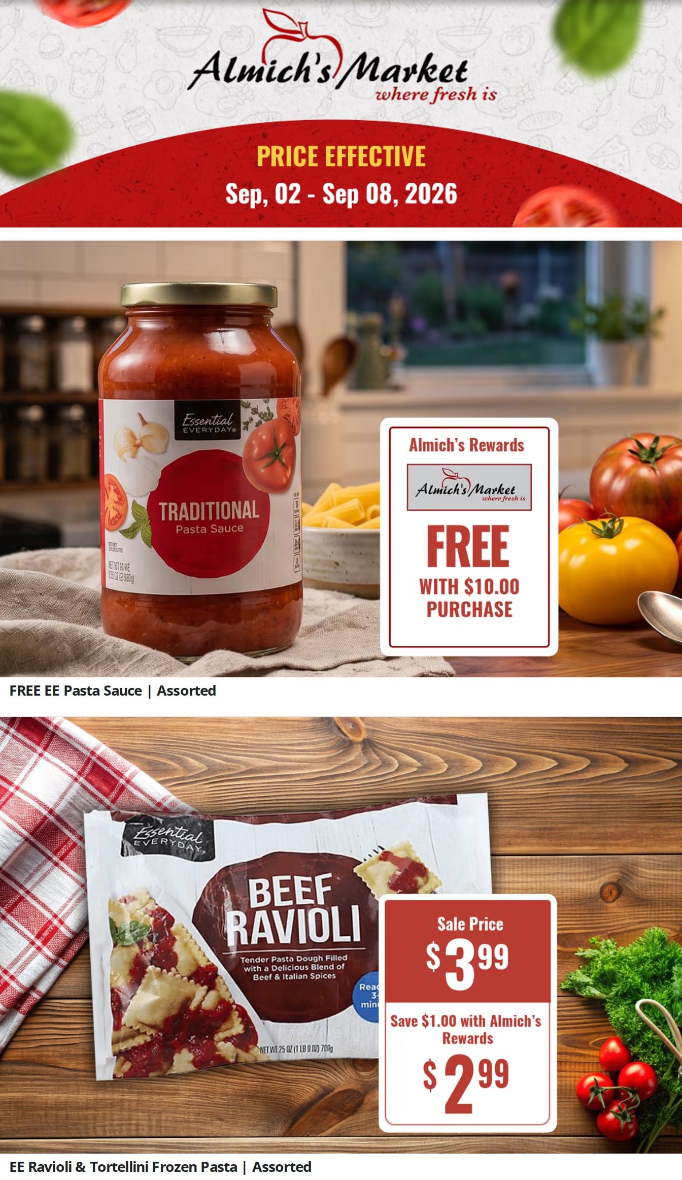 Almich's Market (Slayton, MN) Weekly Ad September 2 - 8, 2026