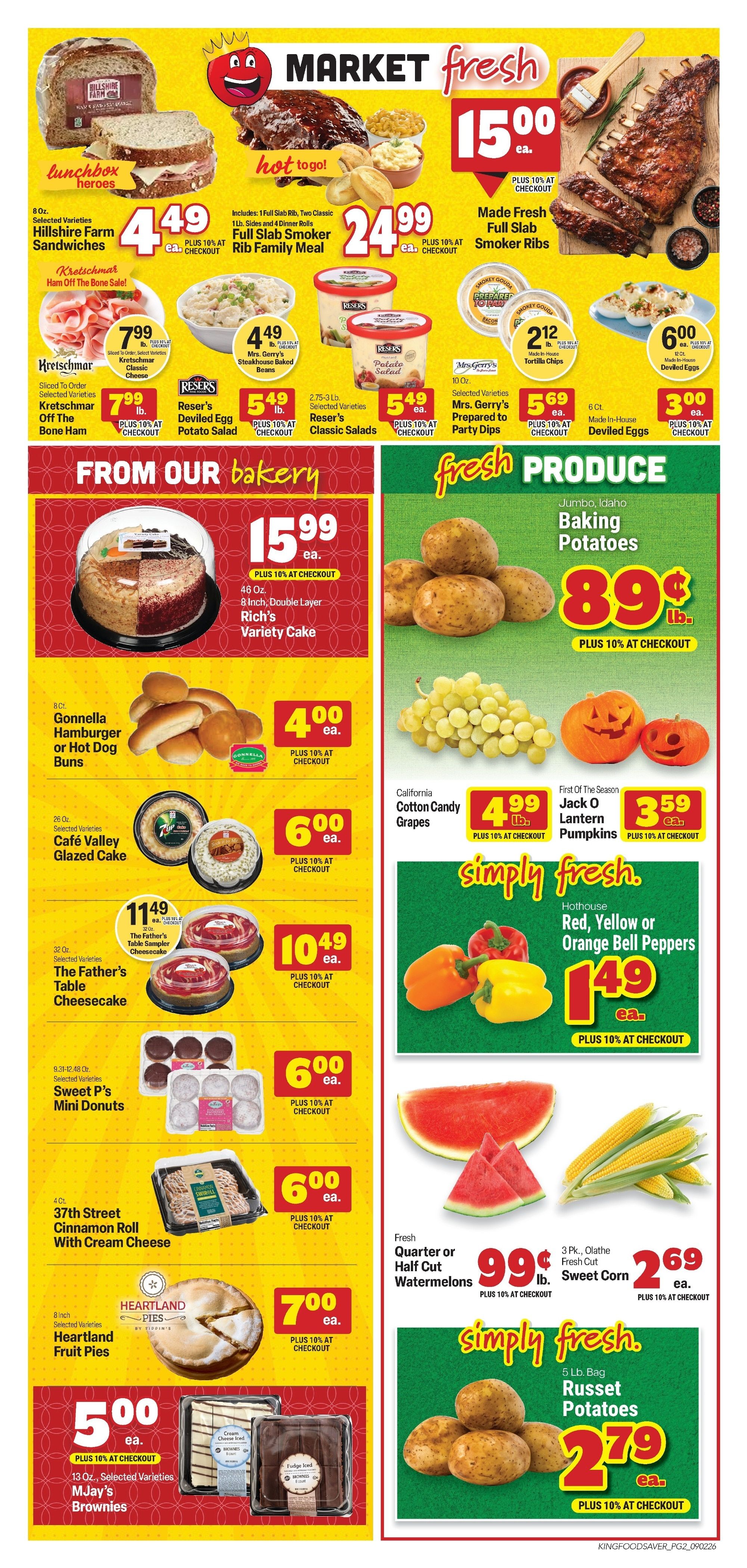 King Food Saver (Neosho, MO) Weekly Ad September 2 - 15, 2026