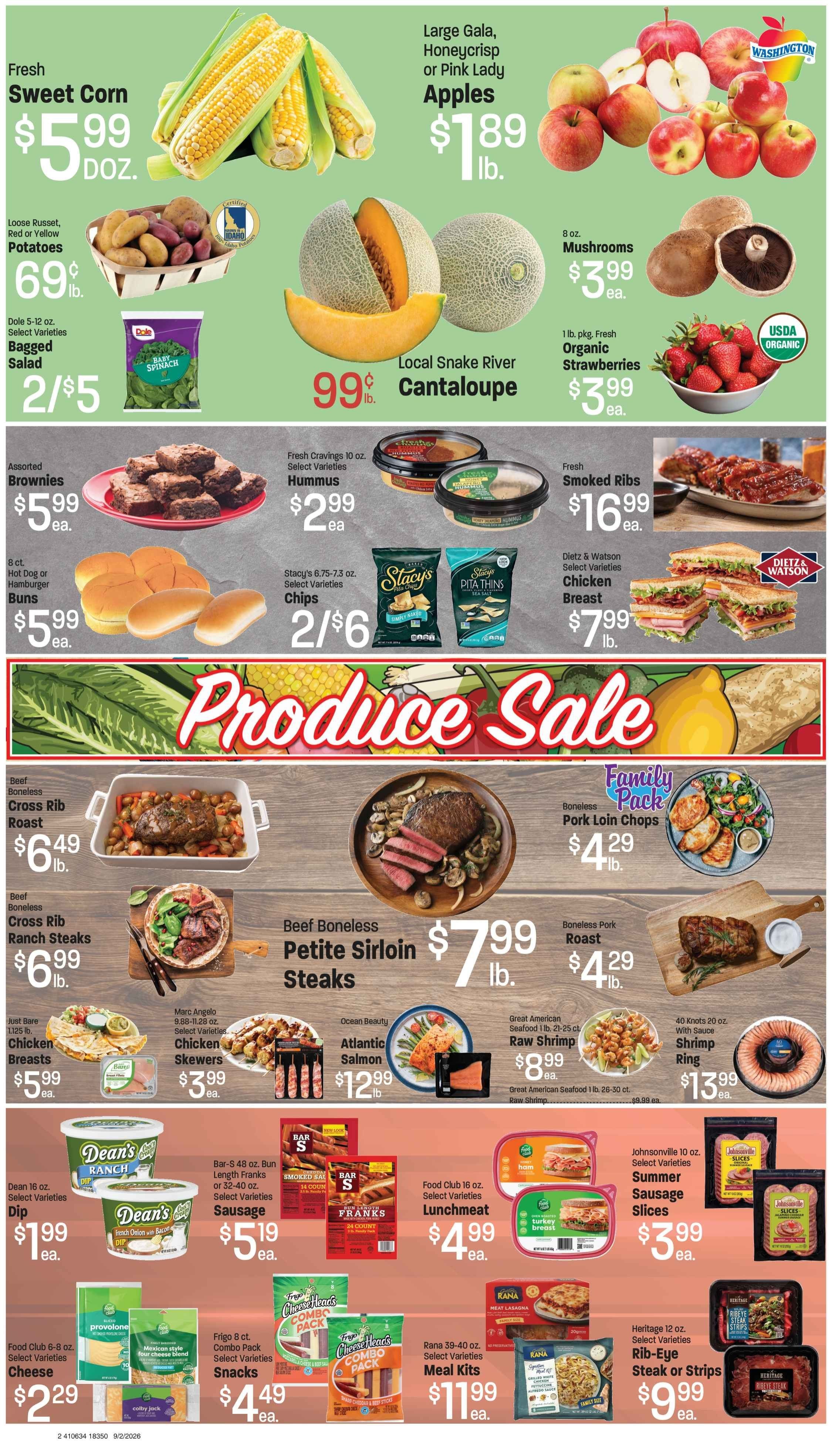 M&W Markets (Boise, ID) Weekly Ad September 2 - 8, 2026