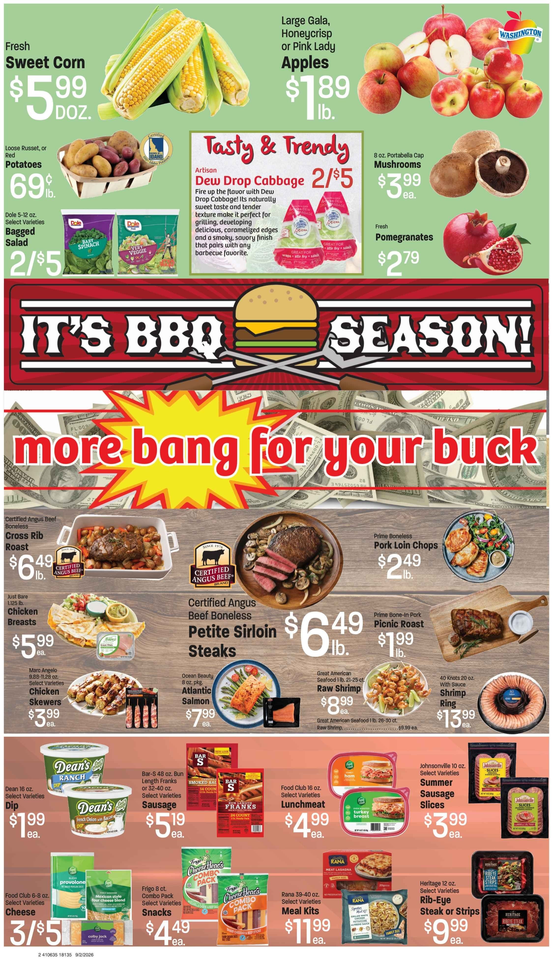 M&W Markets (Cascade, ID) Weekly Ad September 2 - 8, 2026