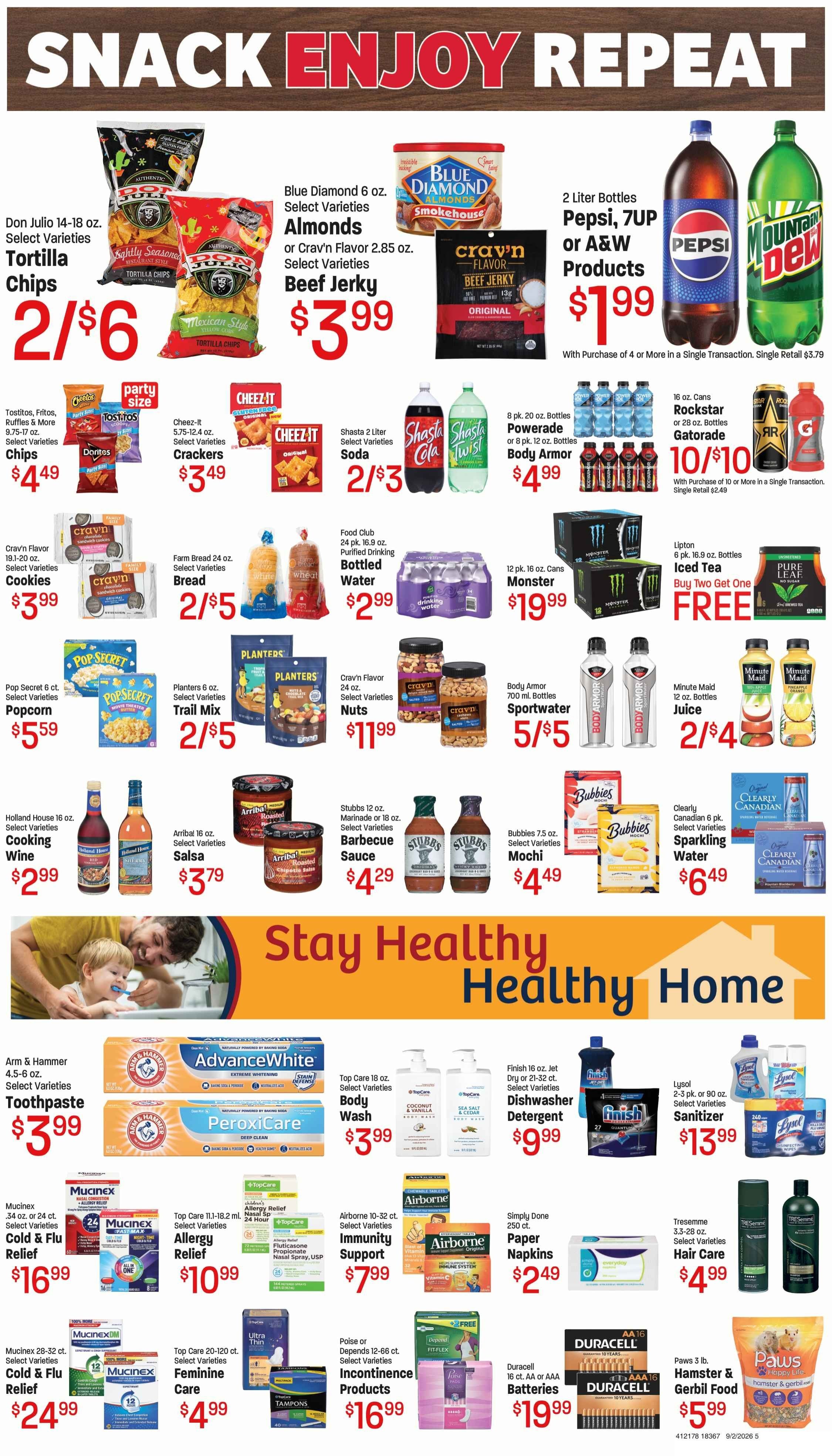 M&W Markets (Gooding, ID) Weekly Ad September 2 - 9, 2026