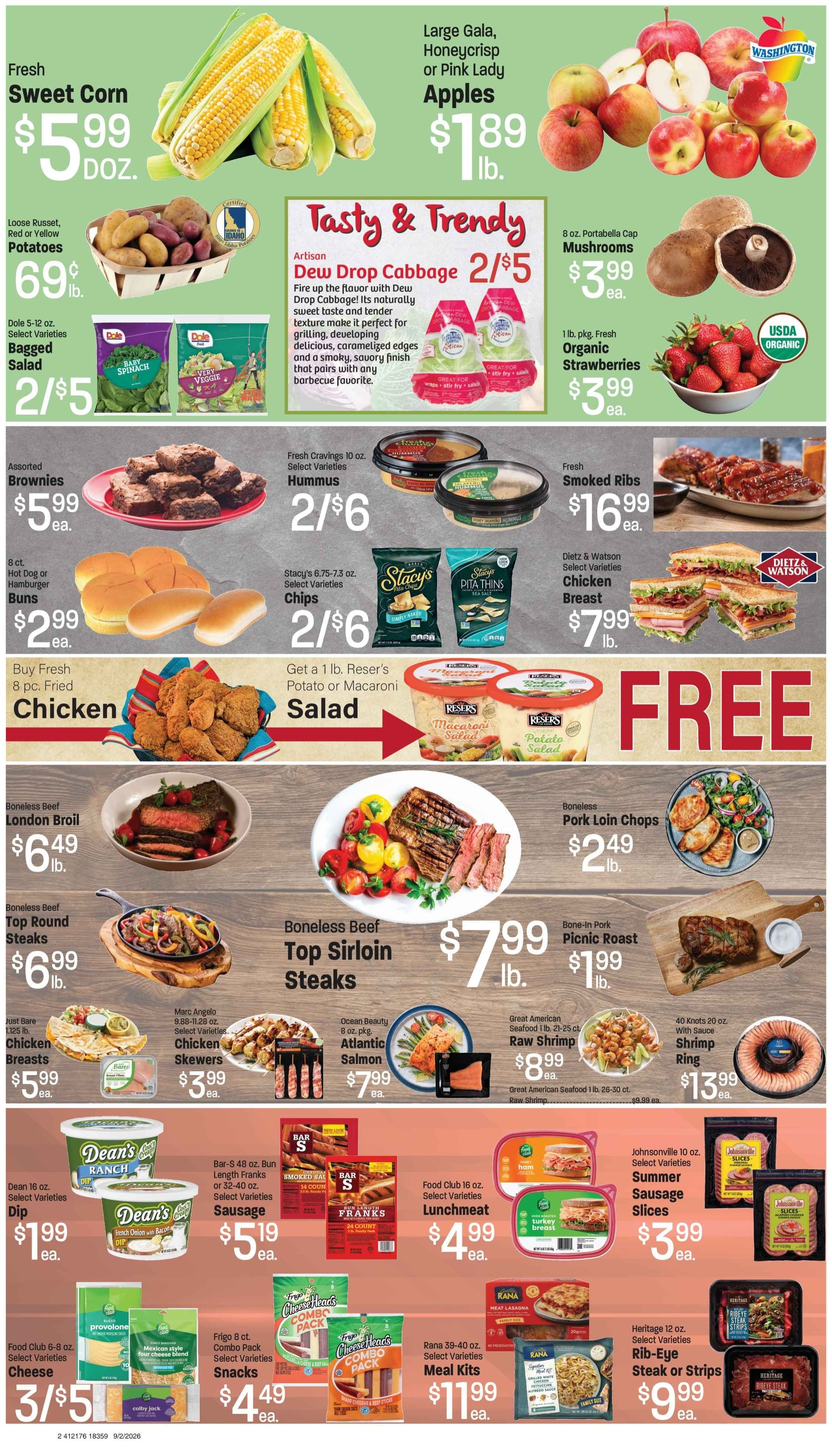 M&W Markets (Nyssa, OR) Weekly Ad September 2 - 8, 2026