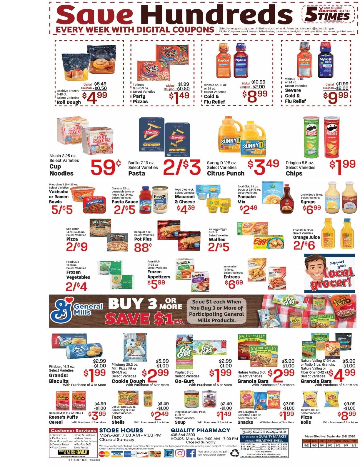 Quality Market Weekly Ad September 2 - 8, 2026