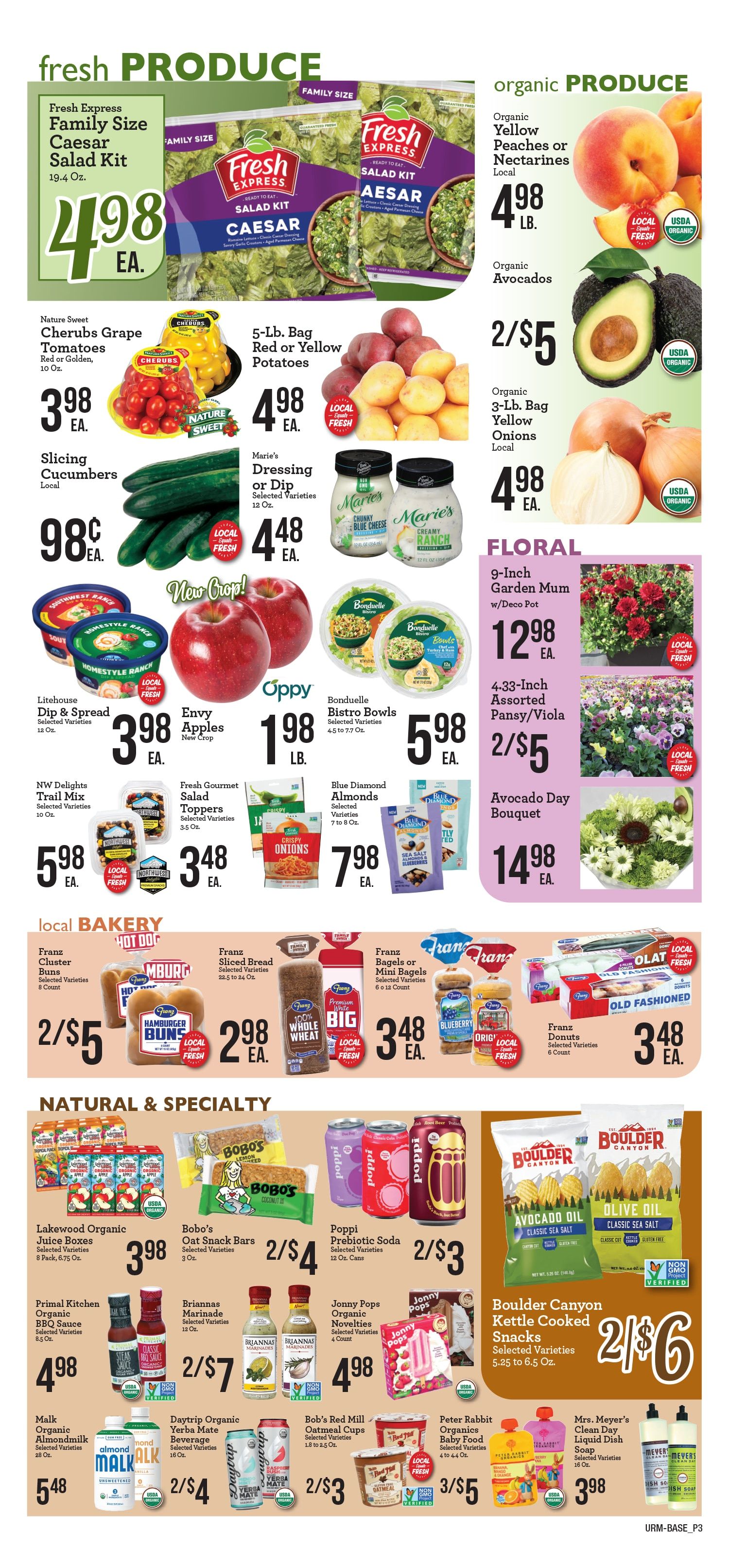 Vashon Market Fresh Weekly Ad September 2 - 8, 2026