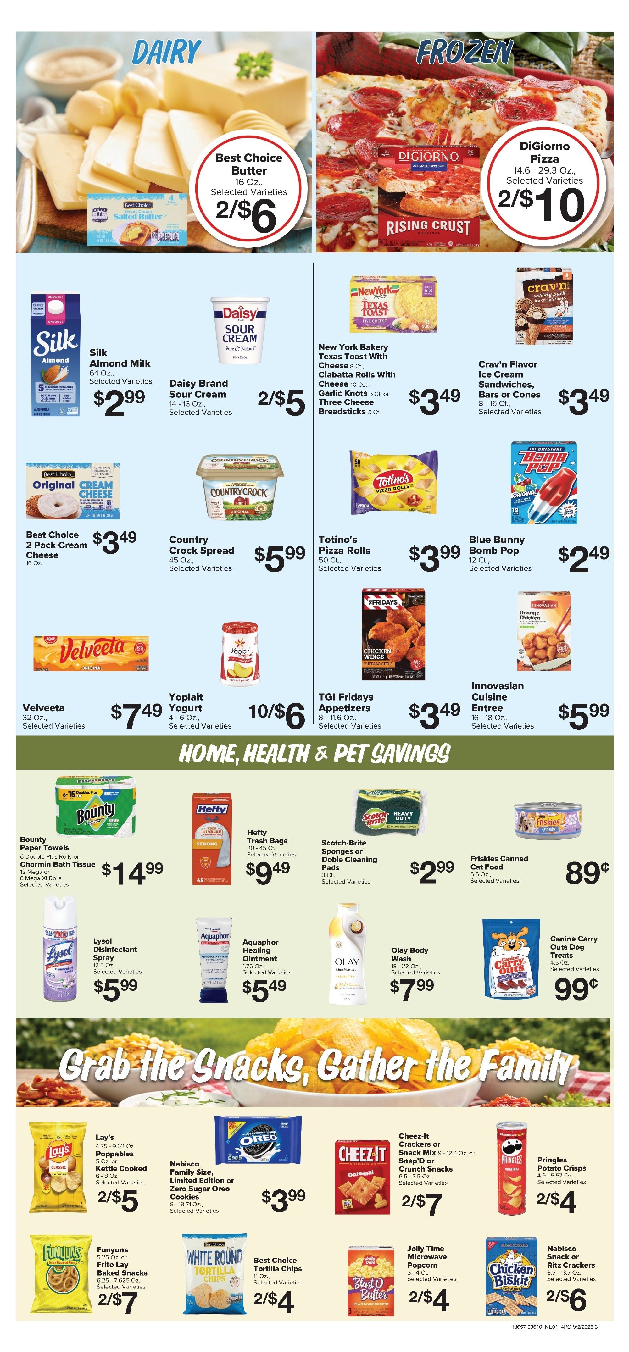 Brown's Grocery Store Weekly Ad September 2 - 8, 2026