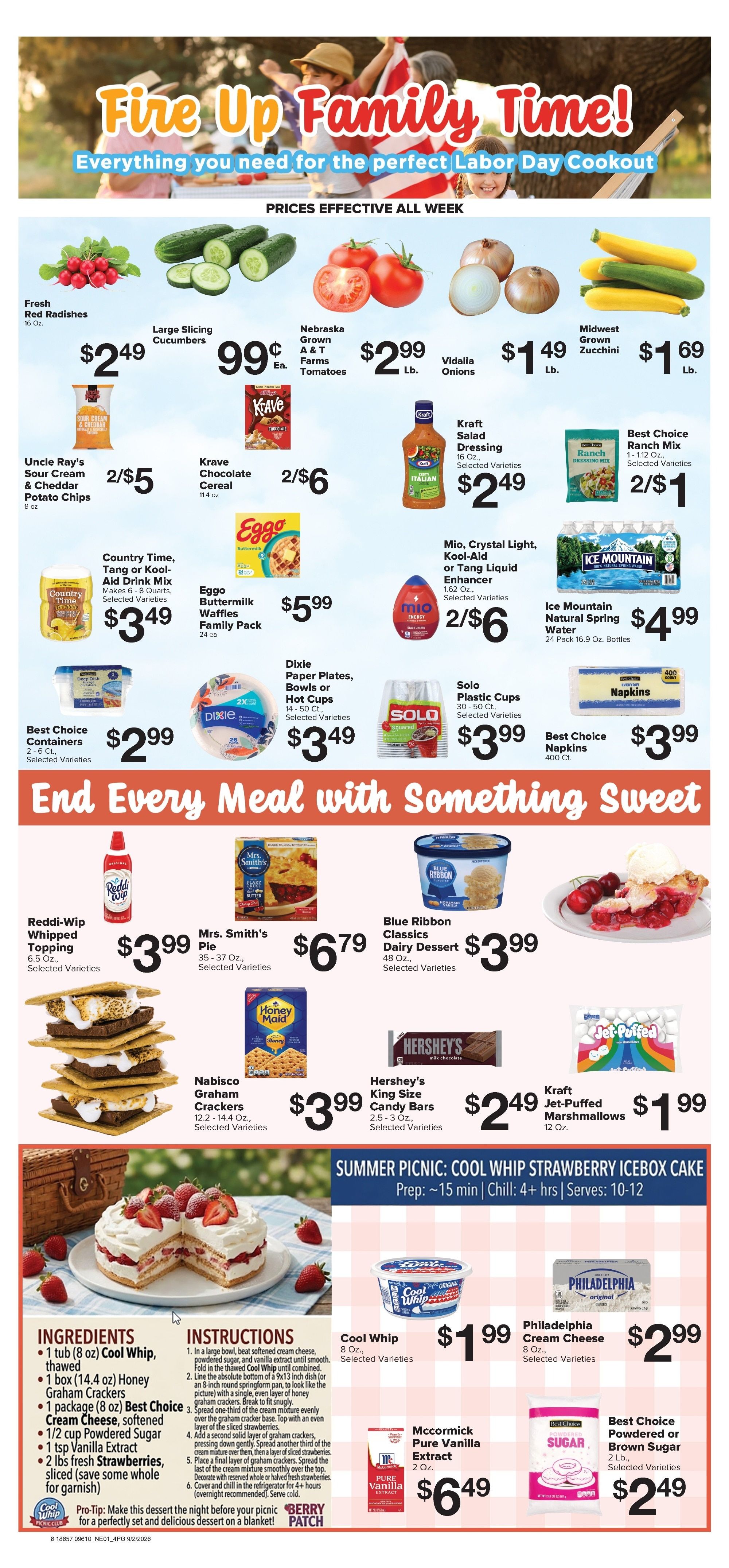 Brown's Grocery Store Weekly Ad September 2 - 8, 2026