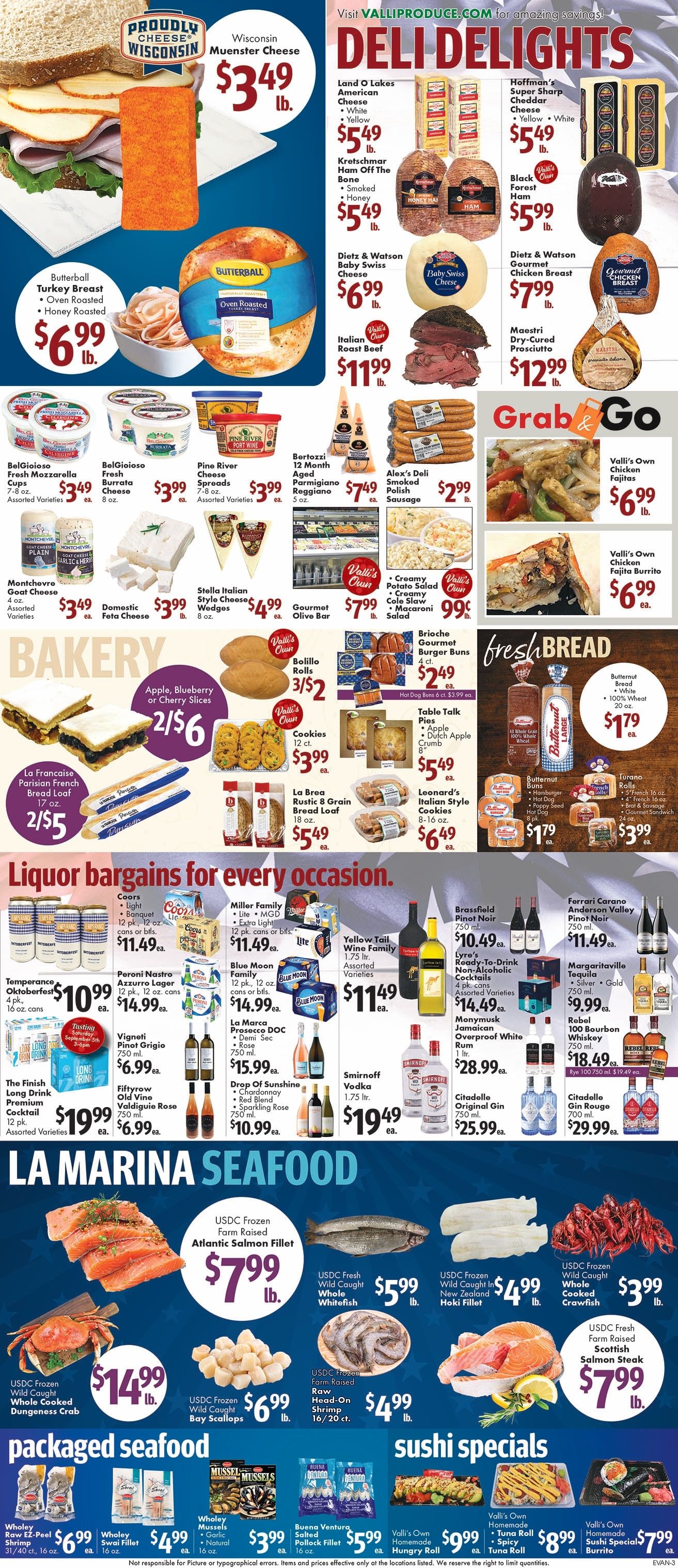 Valli Produce (Evanston, IL) Weekly Ad September 2 - 8, 2026