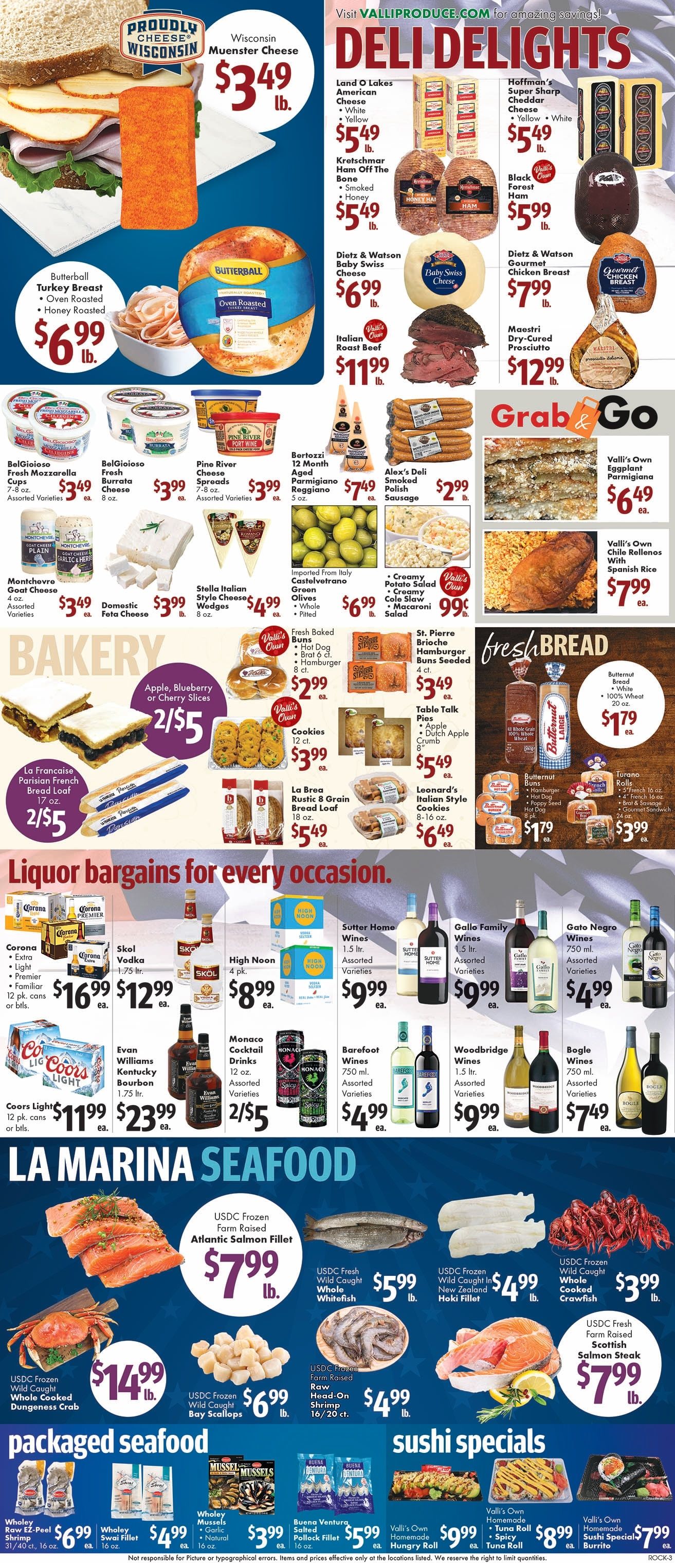 Valli Produce (Rockford, IL) Weekly Ad September 2 - 8, 2026