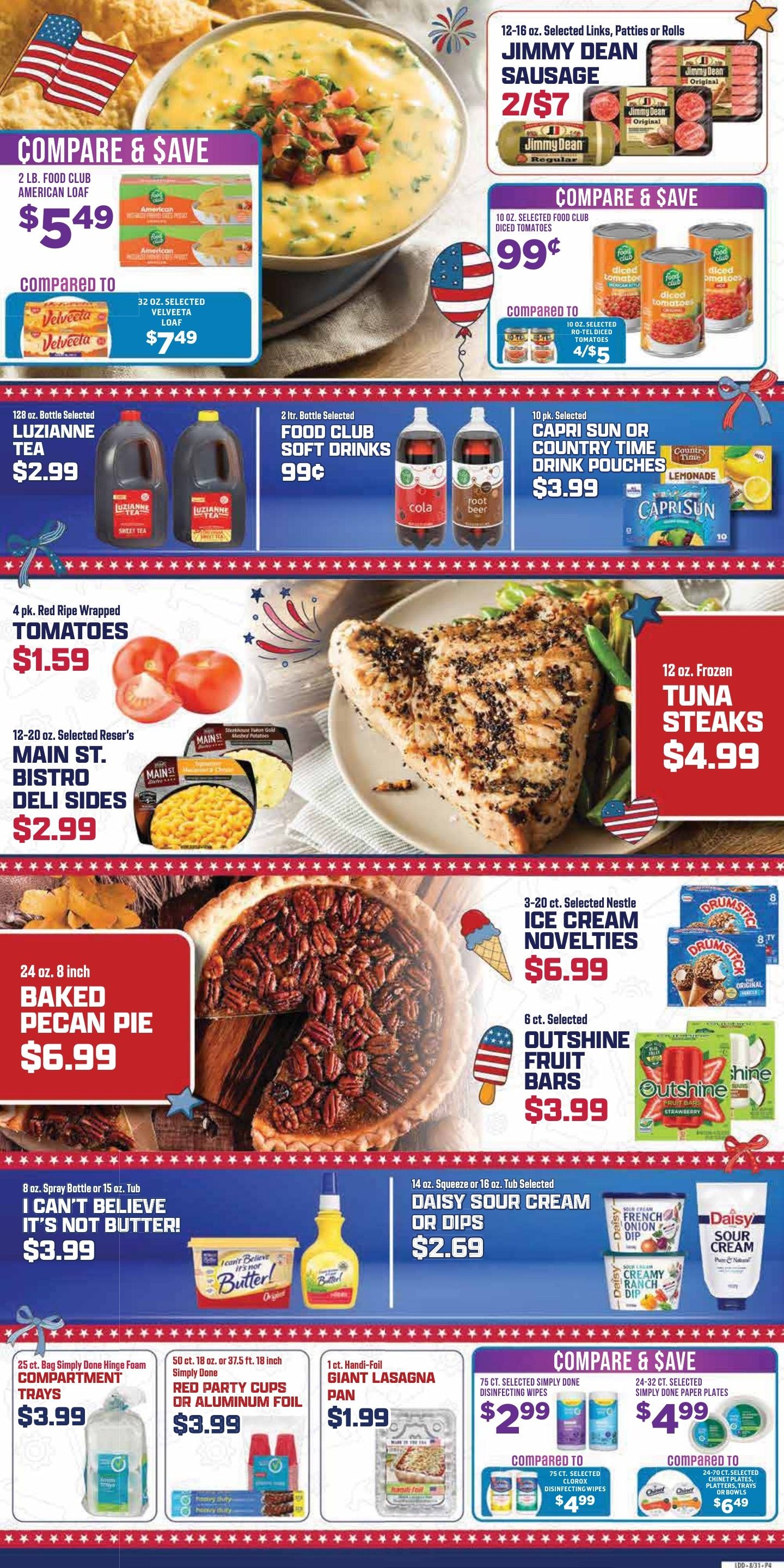 Calhoun Groceries Weekly Ad September 2 - 8, 2026