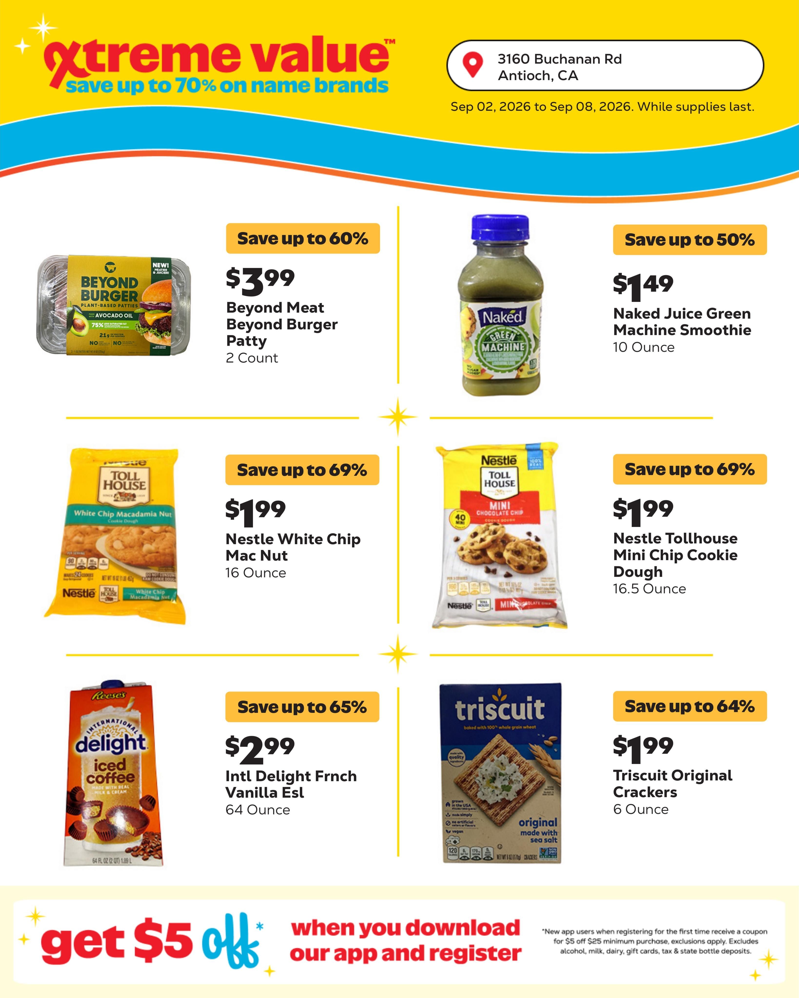 Grocery Outlet (Antioch Area, CA) Weekly Ad September 2 - 8, 2026