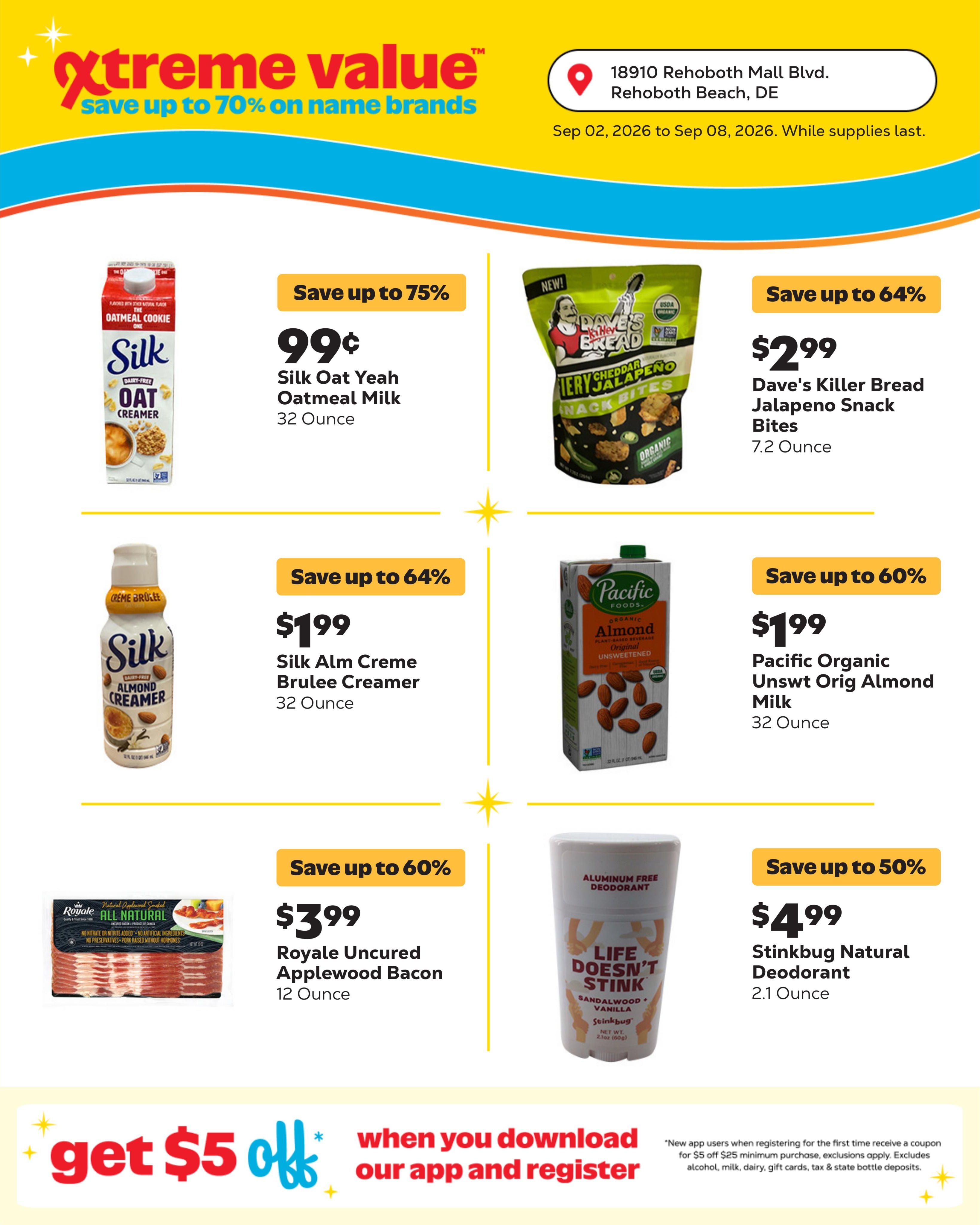 Grocery Outlet (Bethany Beach-Dover Area, DE) Weekly Ad September 2 - 8, 2026