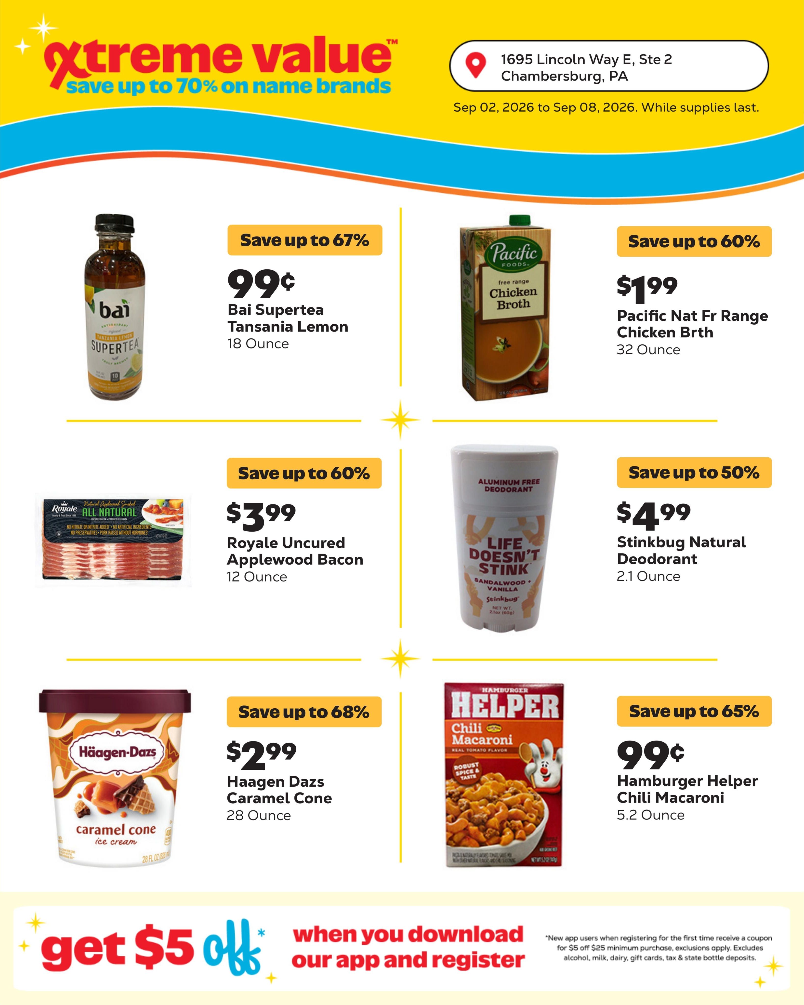 Grocery Outlet (Hagerstown Area, MD) Weekly Ad September 2 - 8, 2026