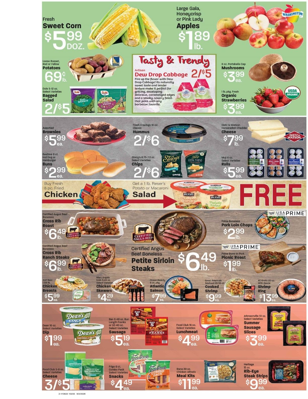 Benedict's Market Weekly Ad September 2 - 8, 2026