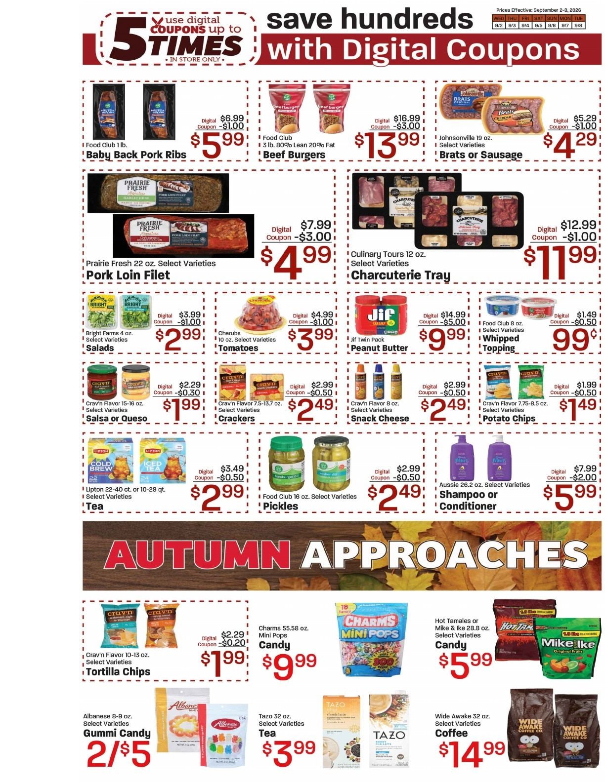 Benedict's Market Weekly Ad September 2 - 8, 2026
