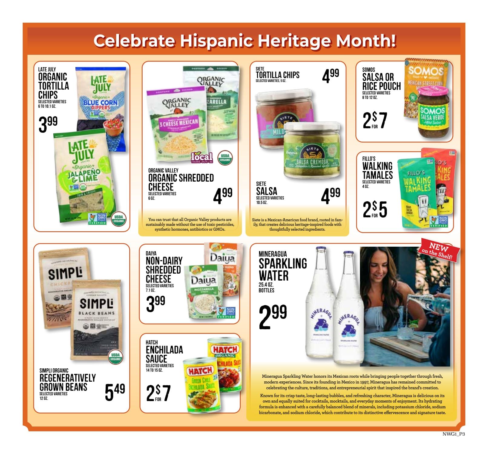 A & J Select Market Live Well Naturally Weekly Ad September 2 - October 6, 2026
