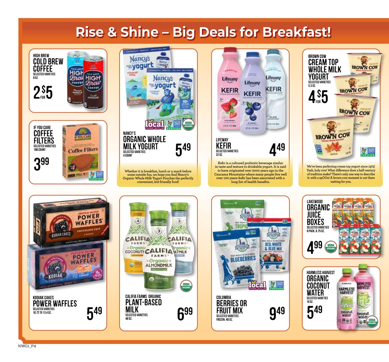 A & J Select Market Live Well Naturally Weekly Ad September 2 - October 6, 2026