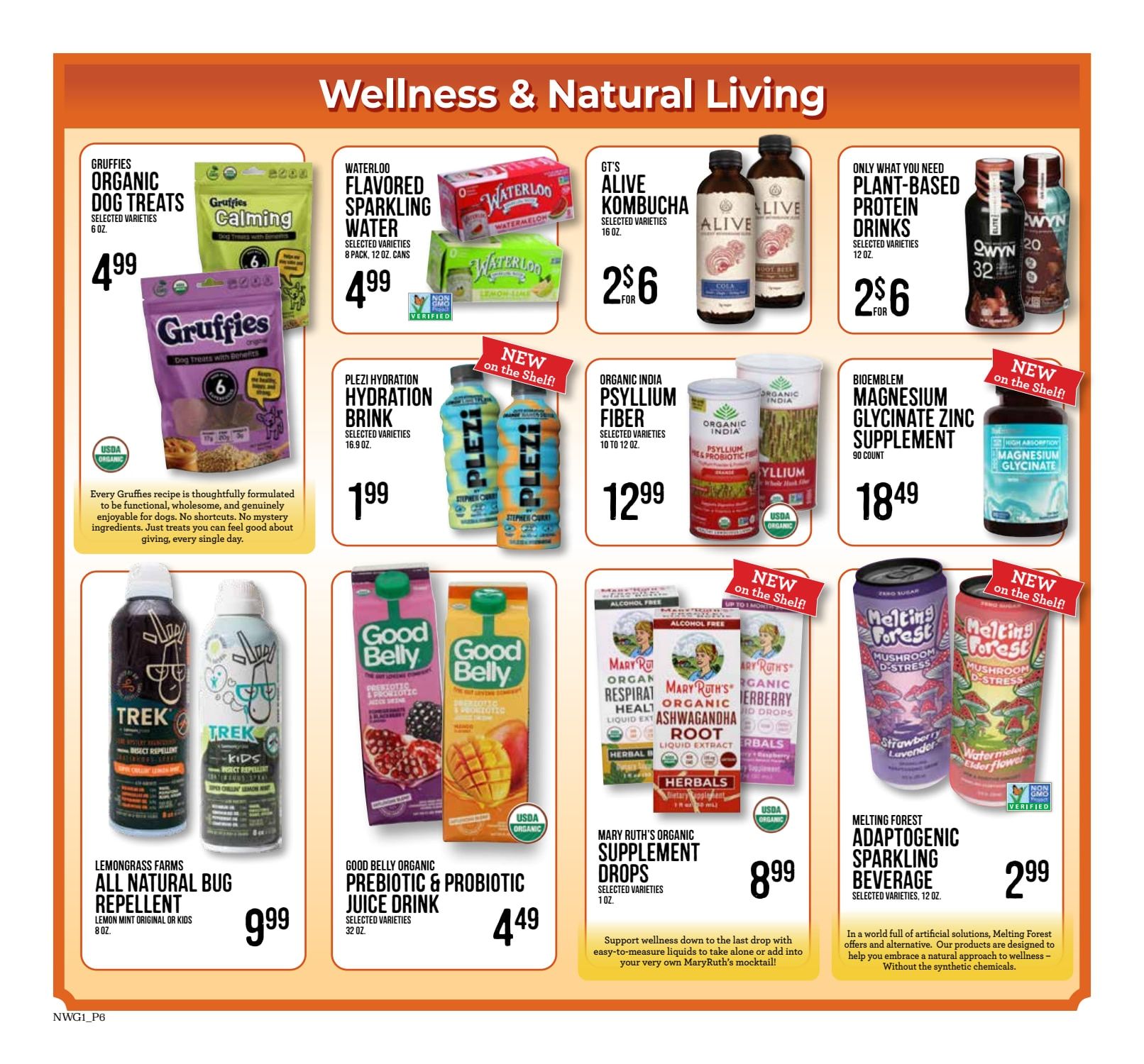 A & J Select Market Live Well Naturally Weekly Ad September 2 - October 6, 2026
