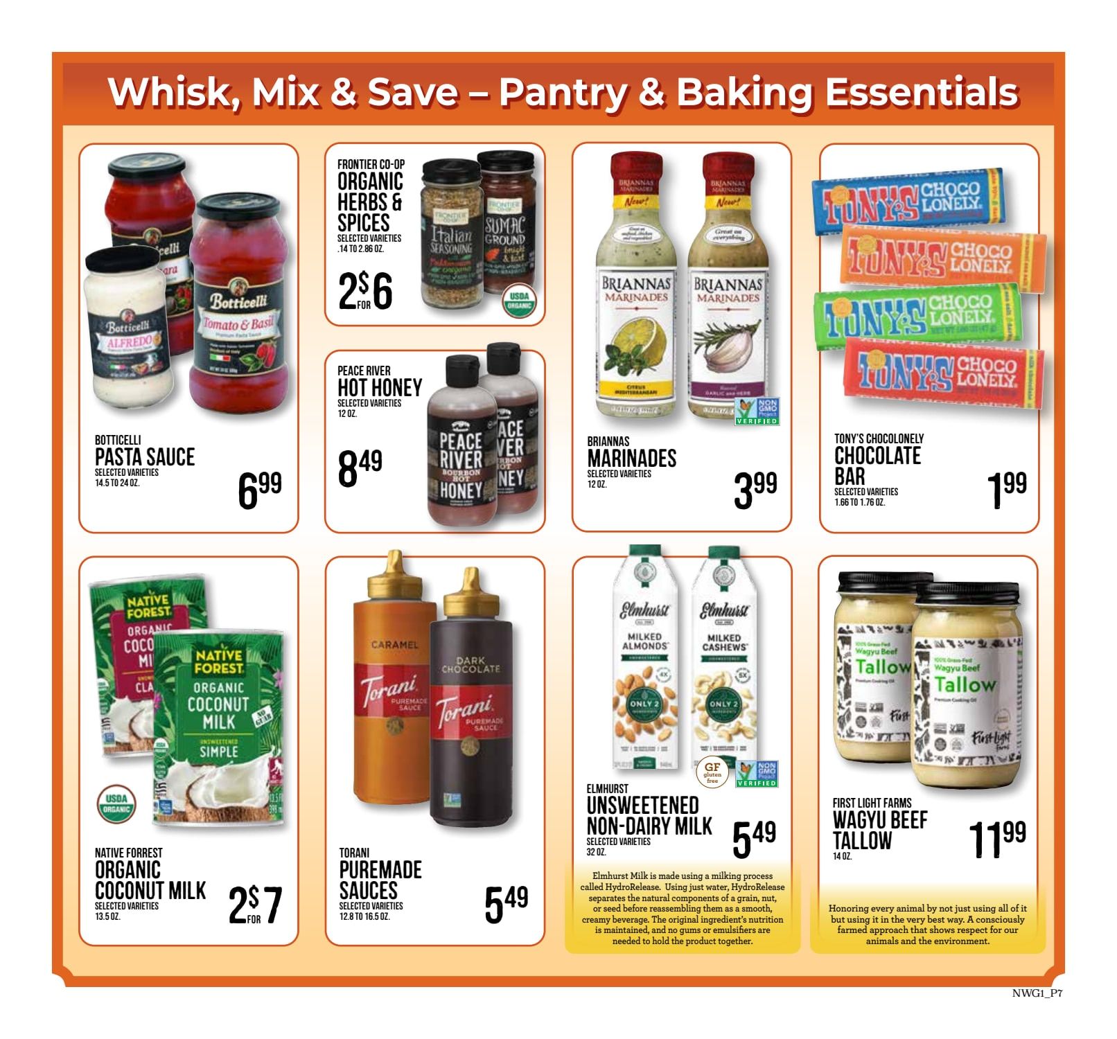 A & J Select Market Live Well Naturally Weekly Ad September 2 - October 6, 2026