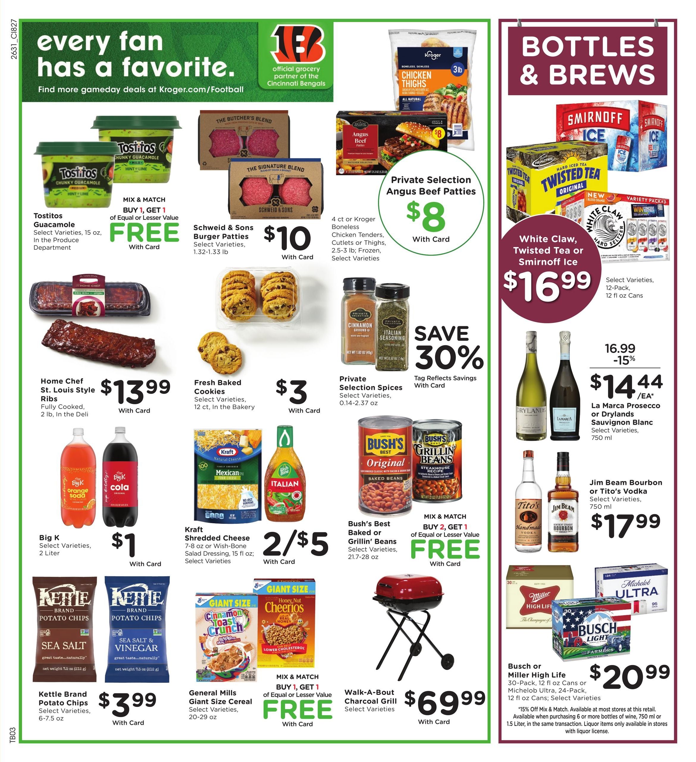 Kroger (Anderson-Wilkinson Area, IN) Weekly Ad September 2 - 8, 2026