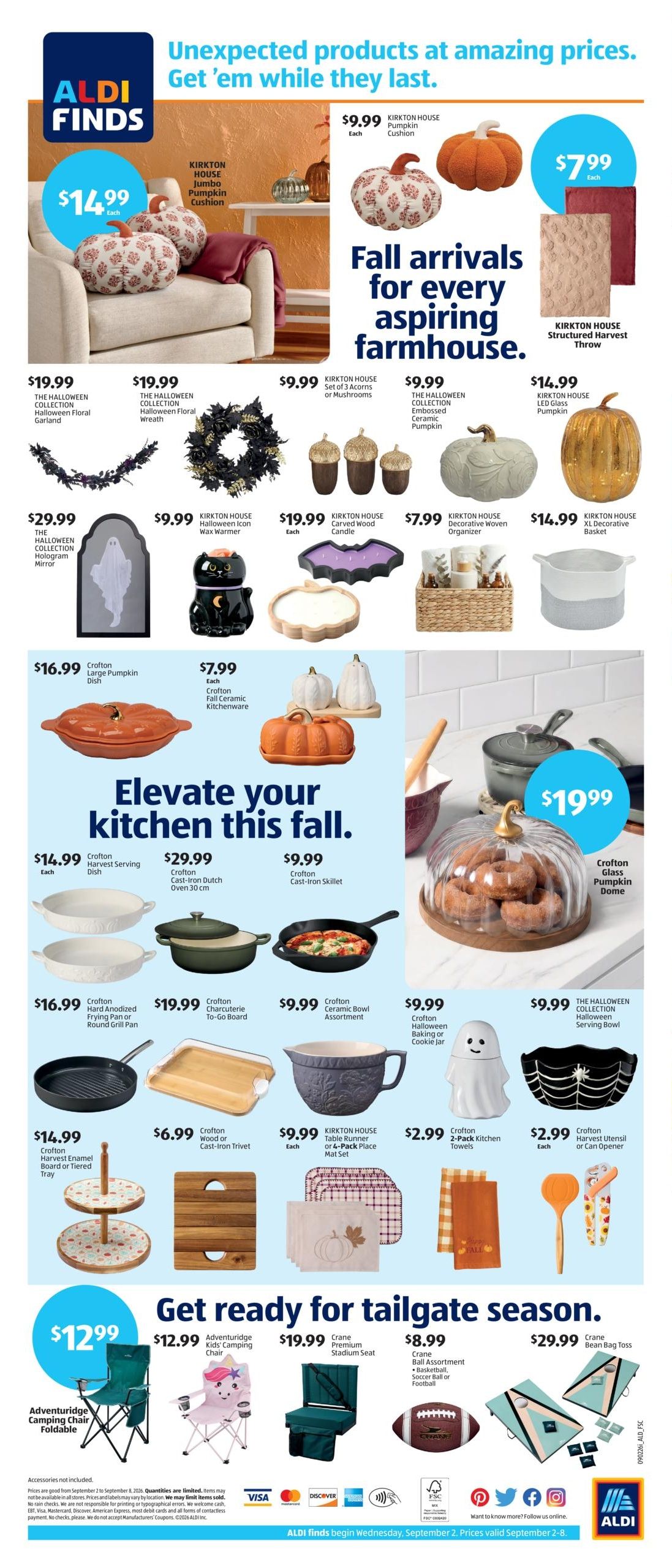 ALDI (Heber Springs Area, AR) Weekly Ad September 2 - 8, 2026