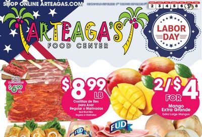Arteaga's Food Center Weekly Ad September 2 - 8, 2026