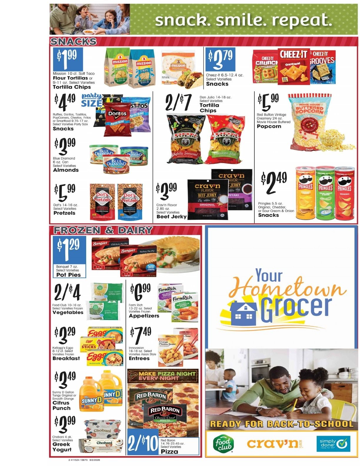 D's Supermarket (Stanford, MT) Weekly Ad September 2 - 8, 2026