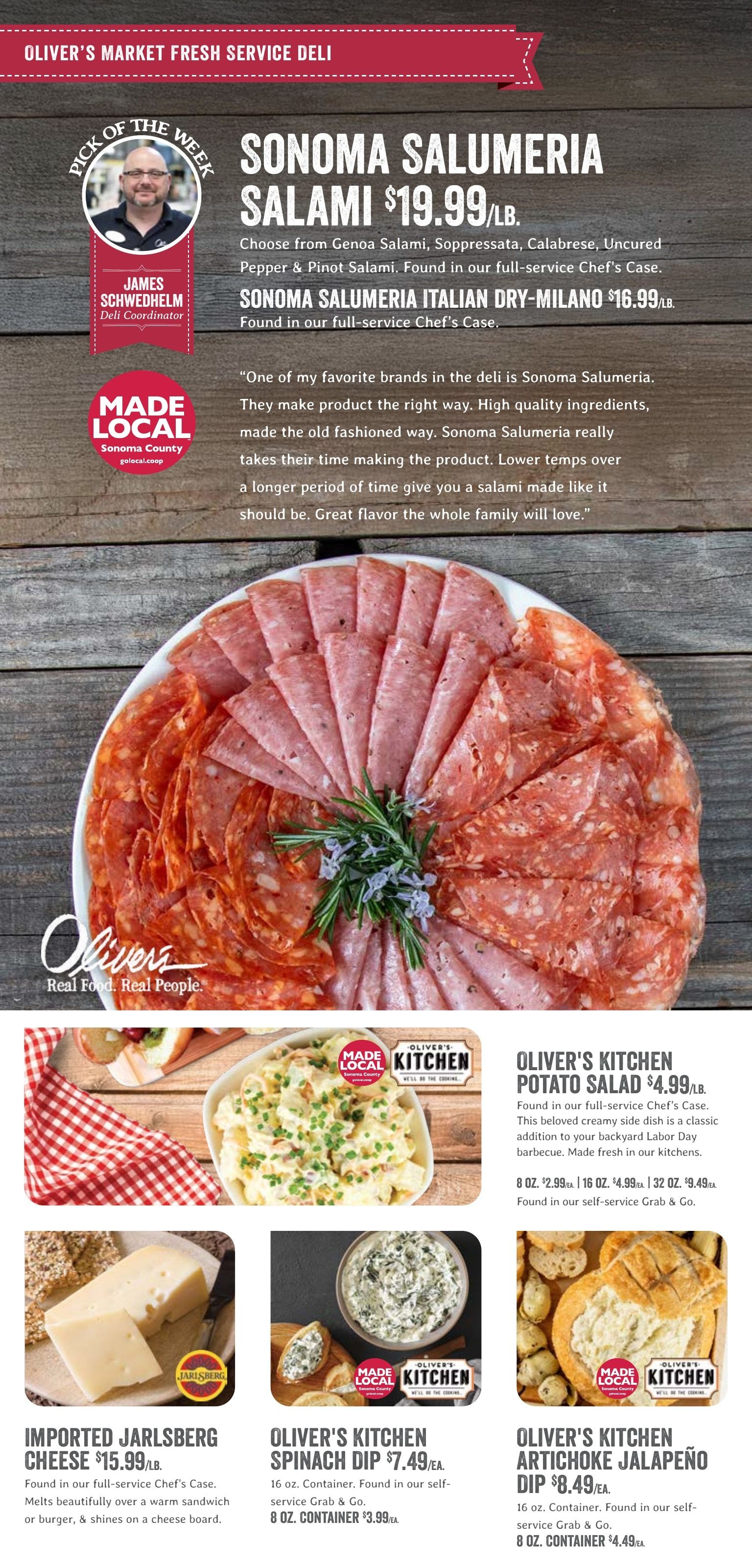 Oliver's Market Weekly Ad September 2 - 8, 2026