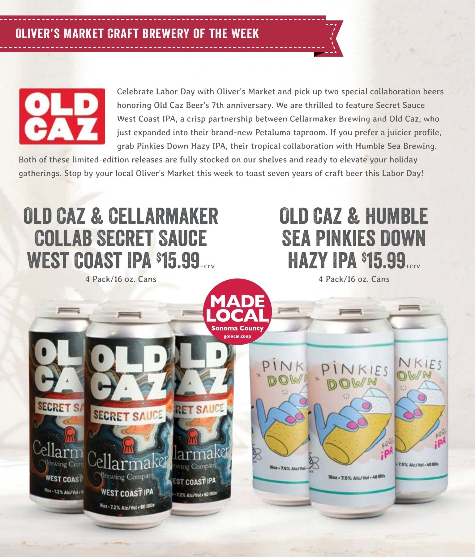 Oliver's Market Weekly Ad September 2 - 8, 2026