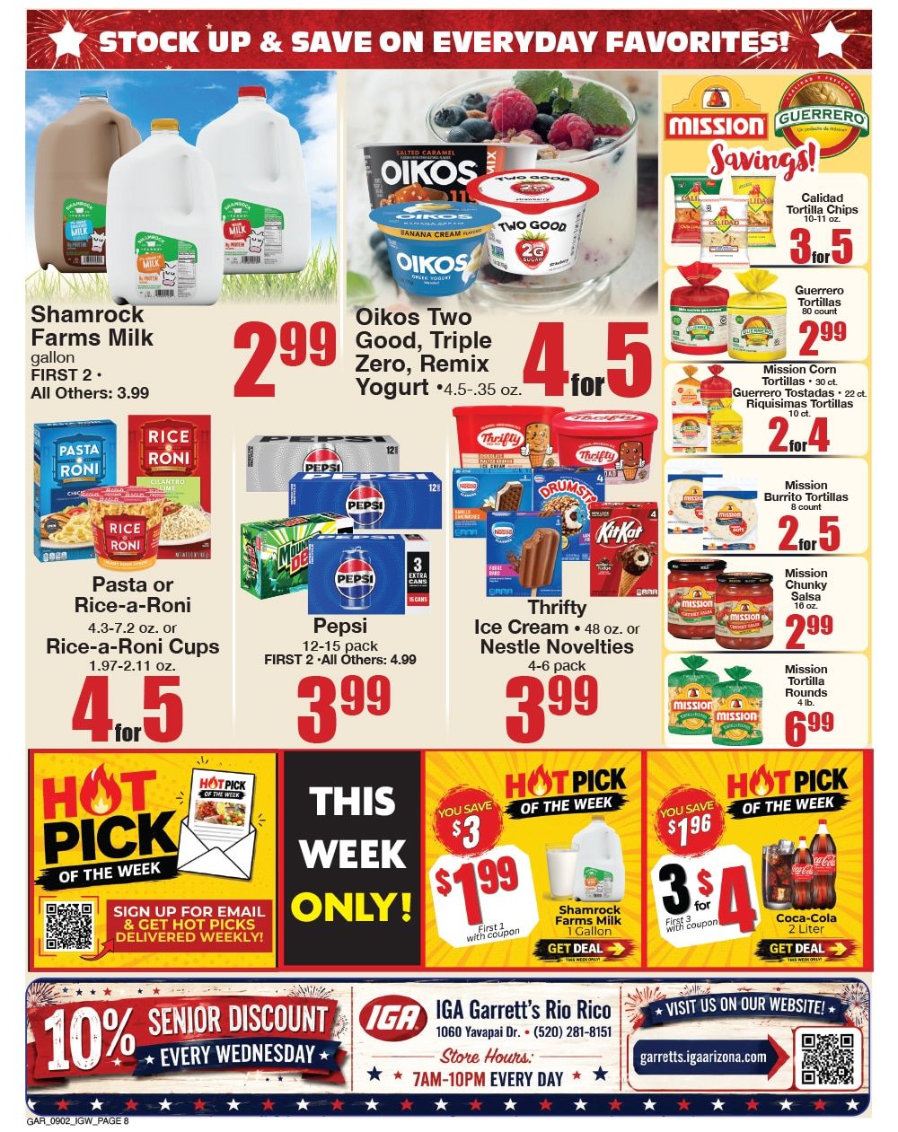 Garrett's IGA Weekly Ad September 2 - 8, 2026