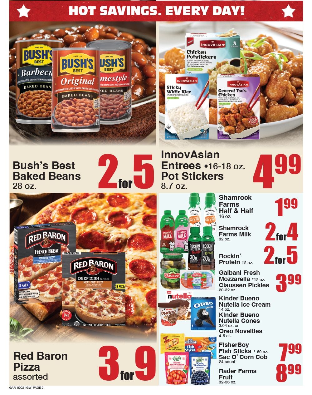 Garrett's IGA Weekly Ad September 2 - 8, 2026