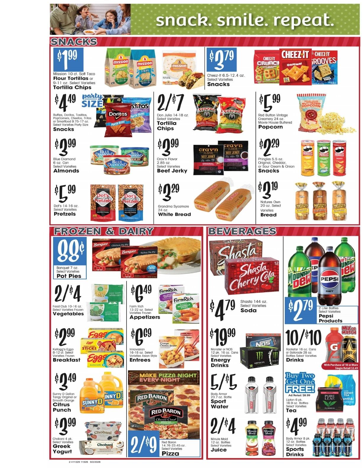 Burney's Weekly Ad September 2 - 8, 2026