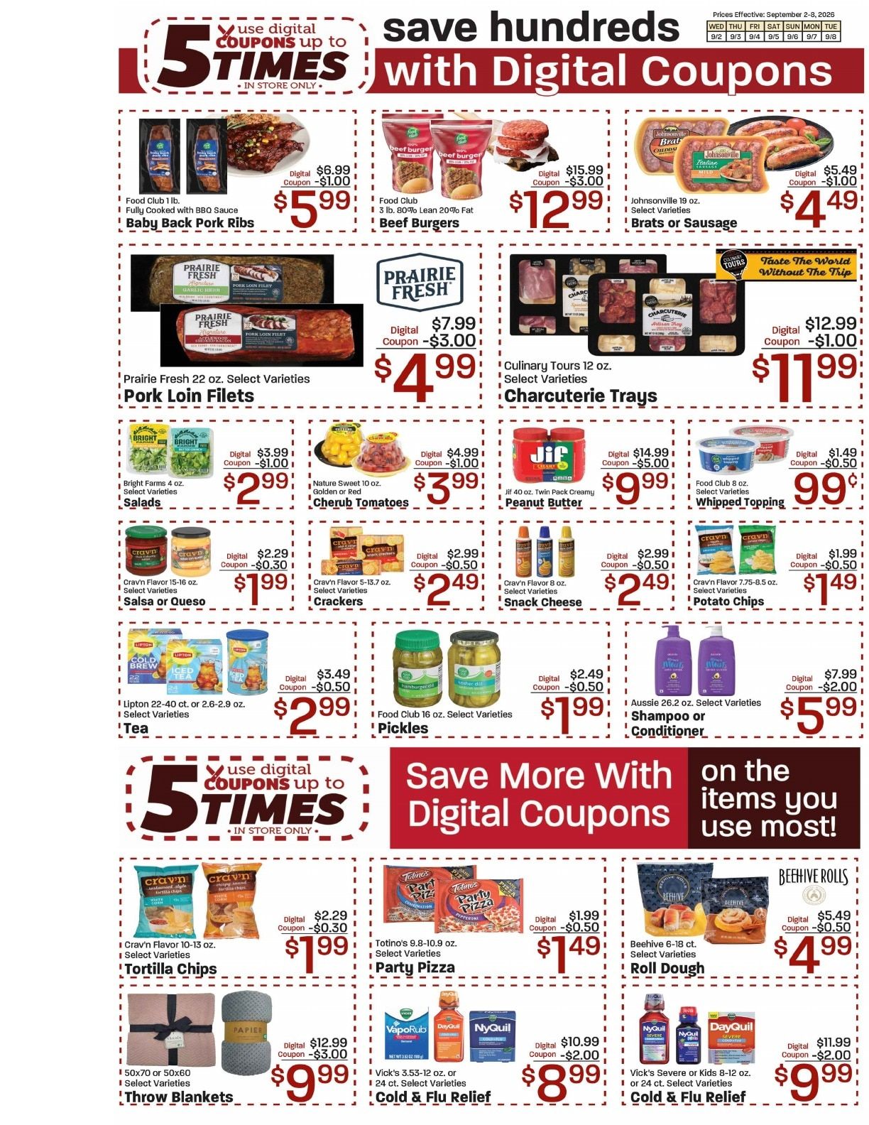 Burney's Weekly Ad September 2 - 8, 2026