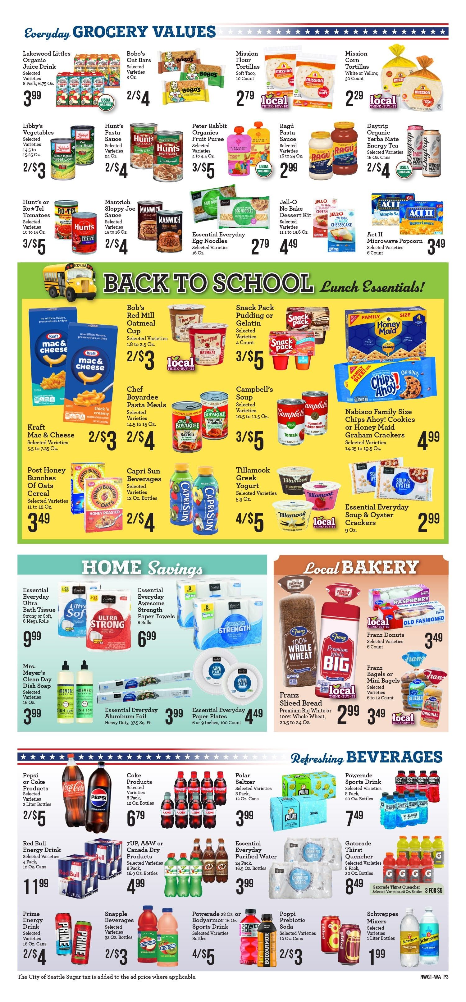 Granite Falls IGA Weekly Ad September 2 - 8, 2026