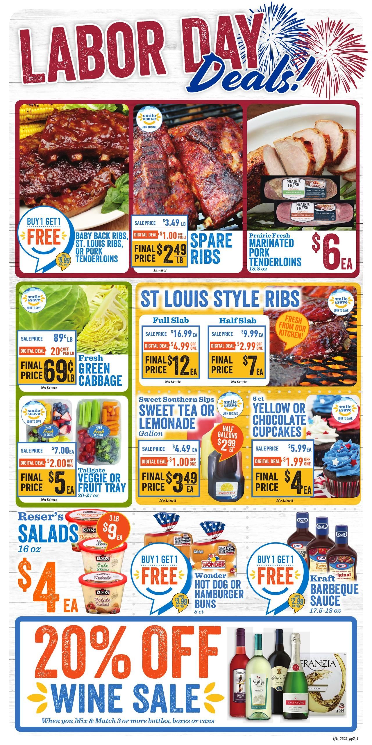 Kj’s Market (Augusta Area, GA) Weekly Ad September 2 - 8, 2026