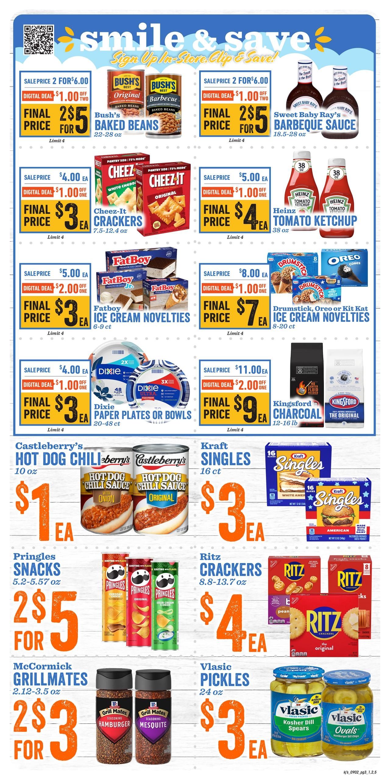 Kj’s Market (Augusta Area, GA) Weekly Ad September 2 - 8, 2026