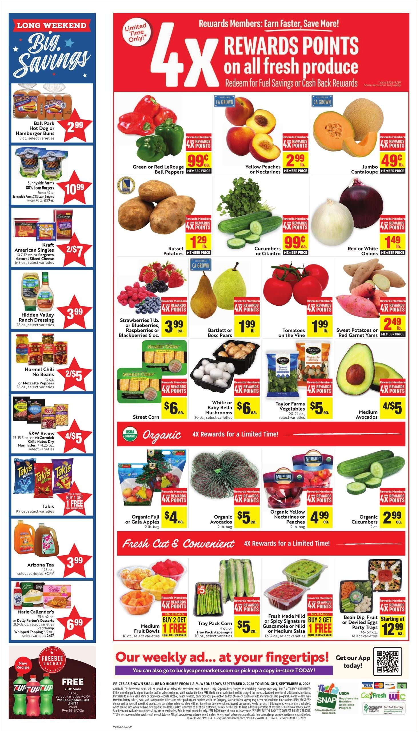 Lucky Supermarkets (Antioch Area, CA) Weekly Ad September 2 - 8, 2026