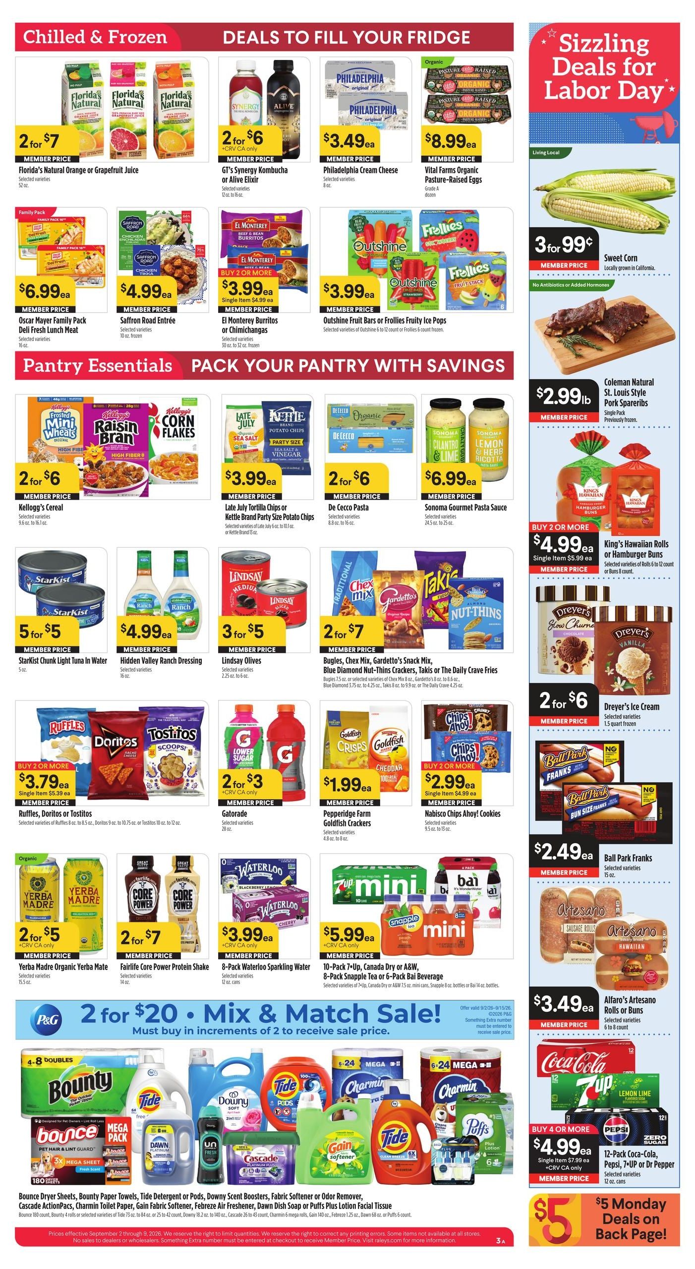 Raley's Weekly Ad September 2 - 8, 2026