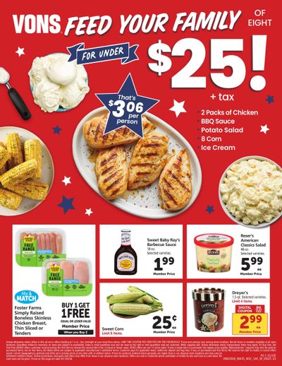 Vons Specialty Publication Weekly Ad September 2 - 8, 2026