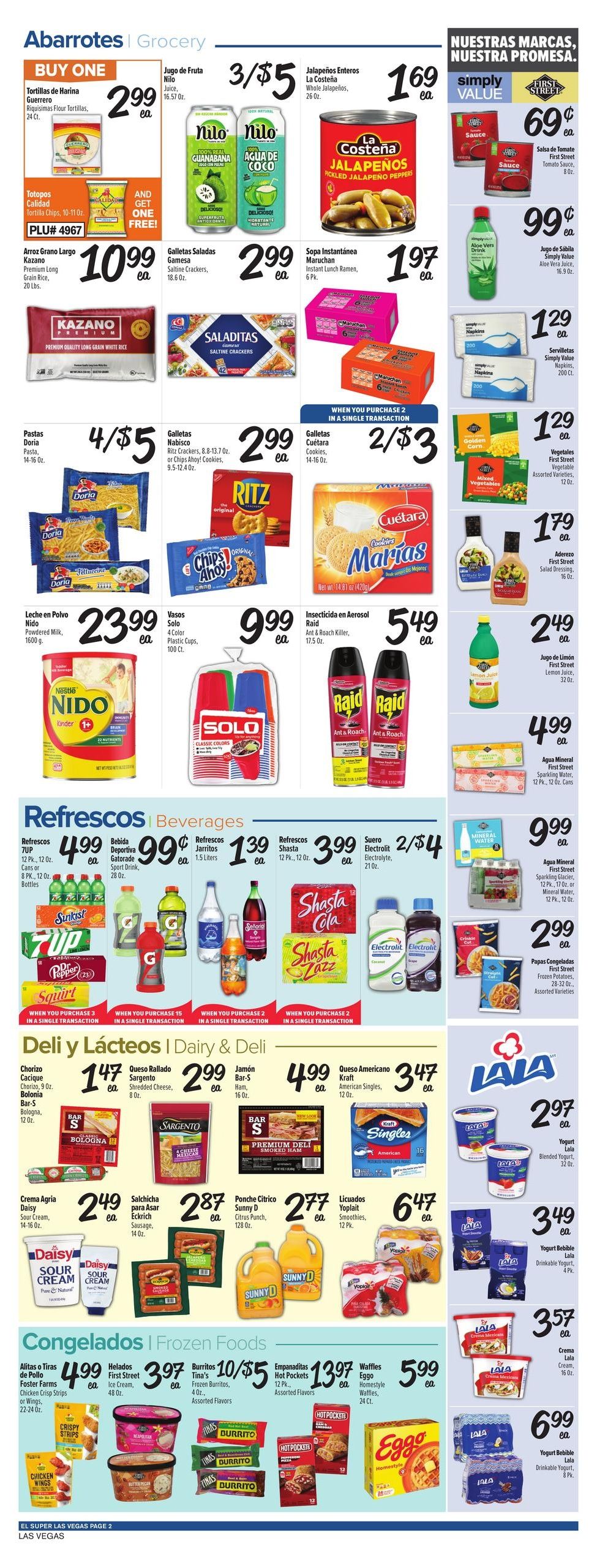 El Super (Boulder City Area, NV) Weekly Ad September 2 - 8, 2026